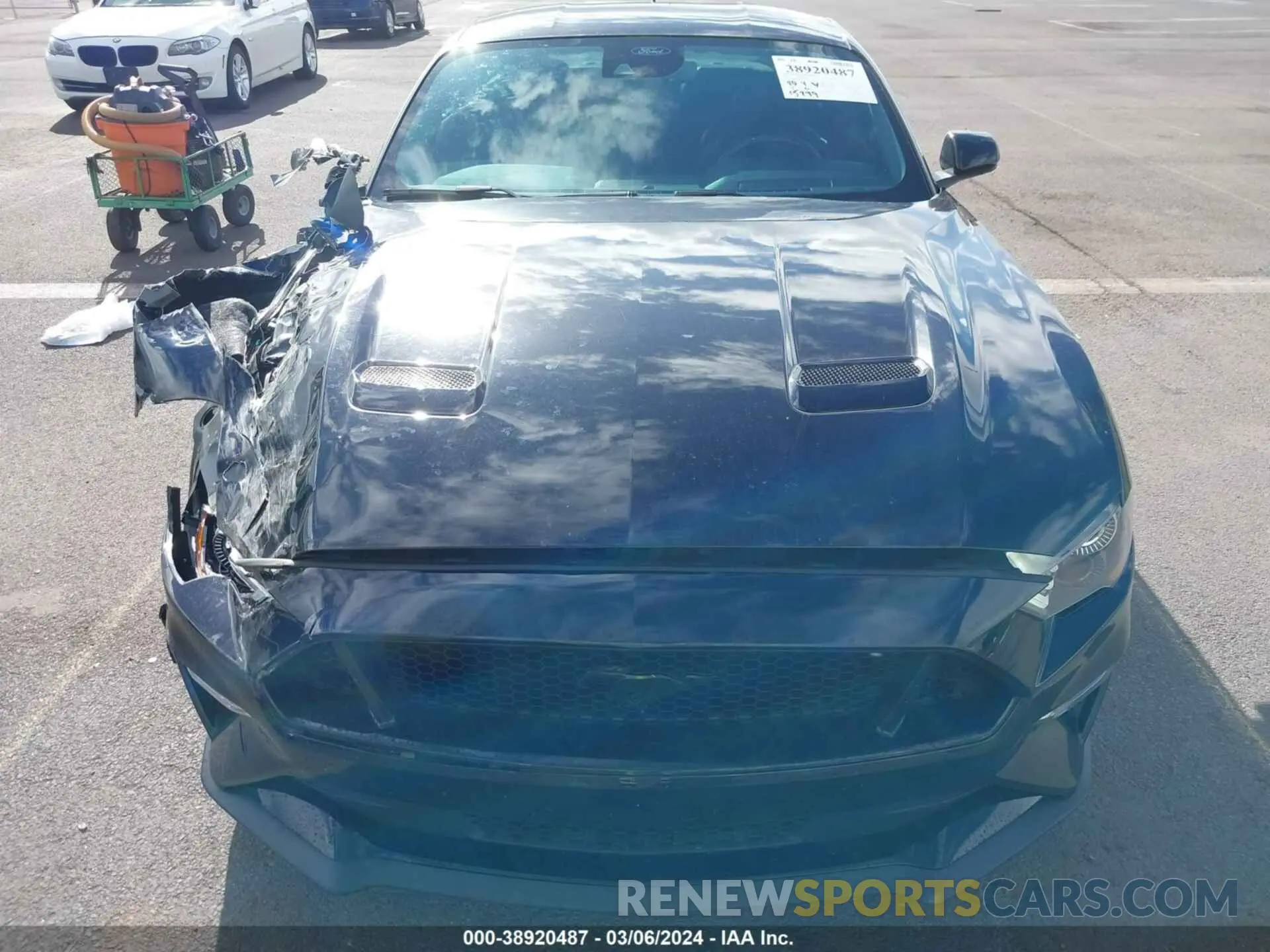 12 Фотография поврежденного автомобиля 1FA6P8CF1M5147740 FORD MUSTANG 2021