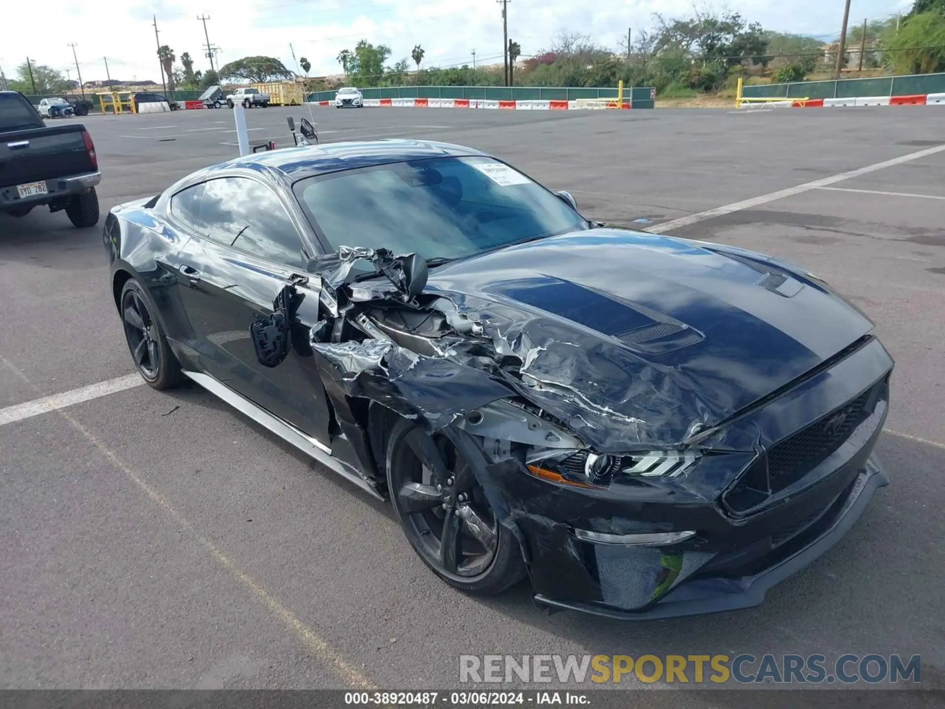 18 Фотография поврежденного автомобиля 1FA6P8CF1M5147740 FORD MUSTANG 2021