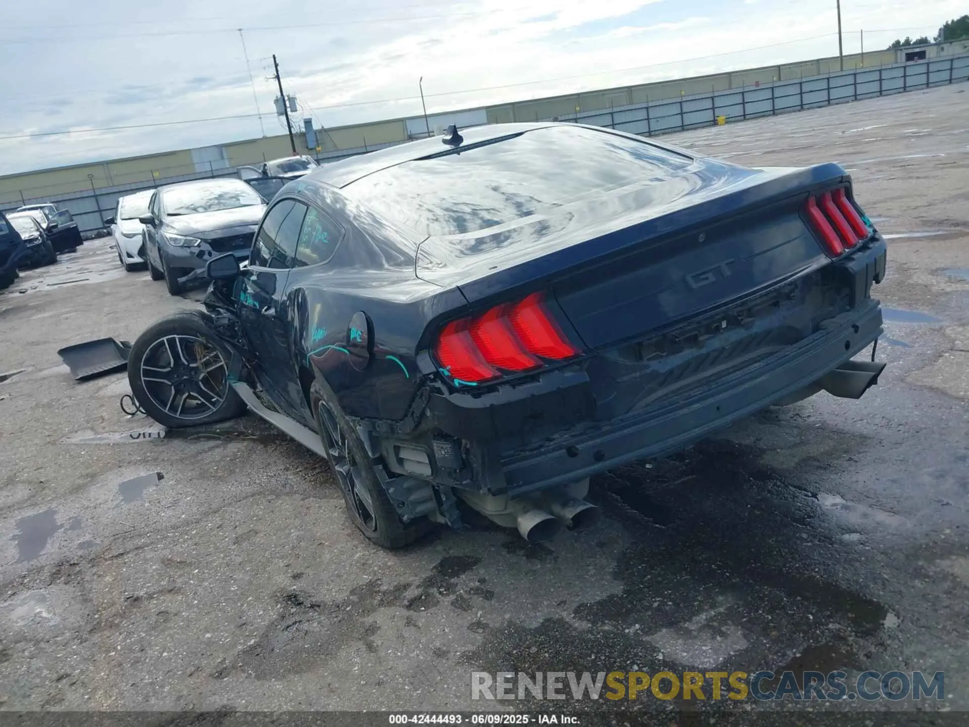 3 Фотография поврежденного автомобиля 1FA6P8CF1M5148371 FORD MUSTANG 2021