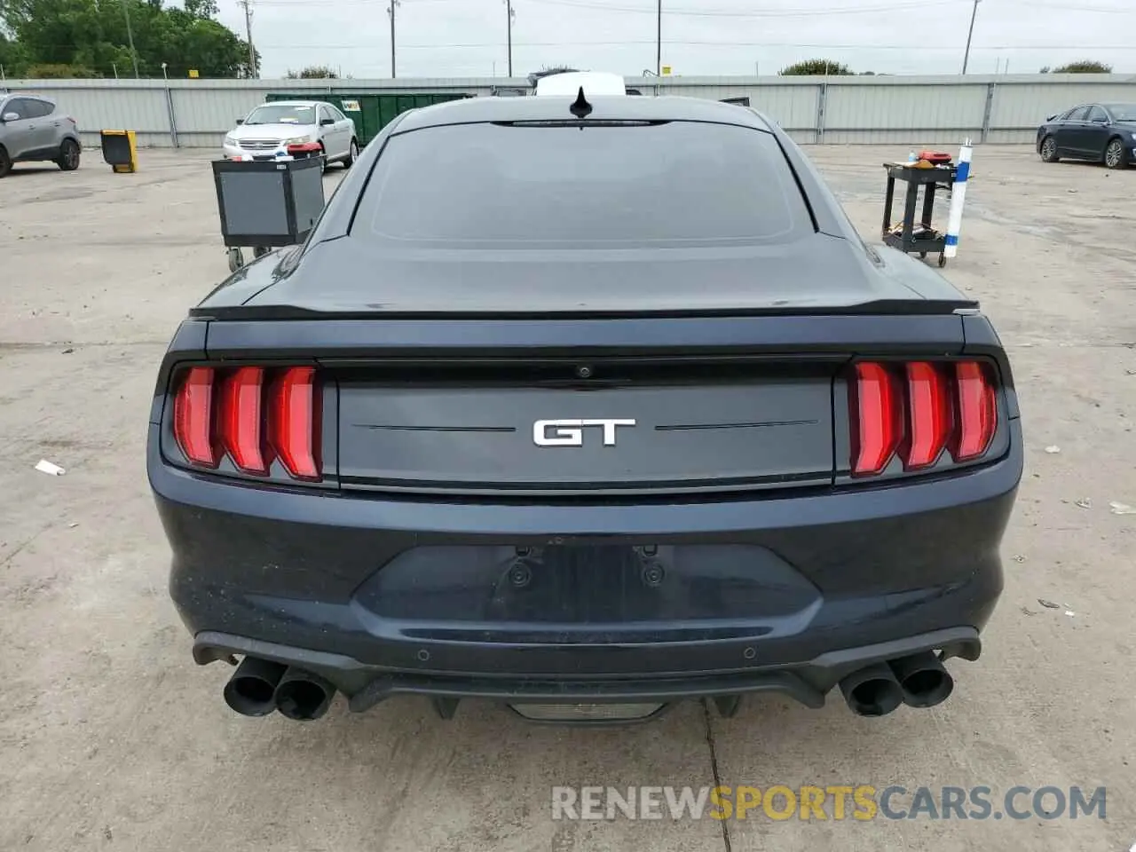 6 Photograph of a damaged car 1FA6P8CF1M5155711 FORD MUSTANG 2021