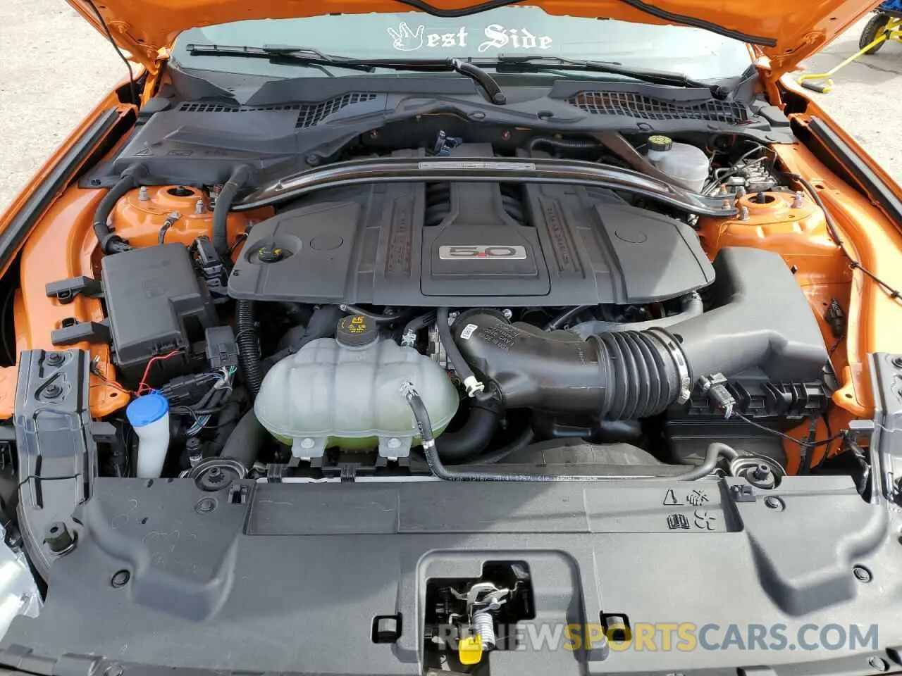 11 Фотография поврежденного автомобиля 1FA6P8CF2M5110602 FORD MUSTANG 2021