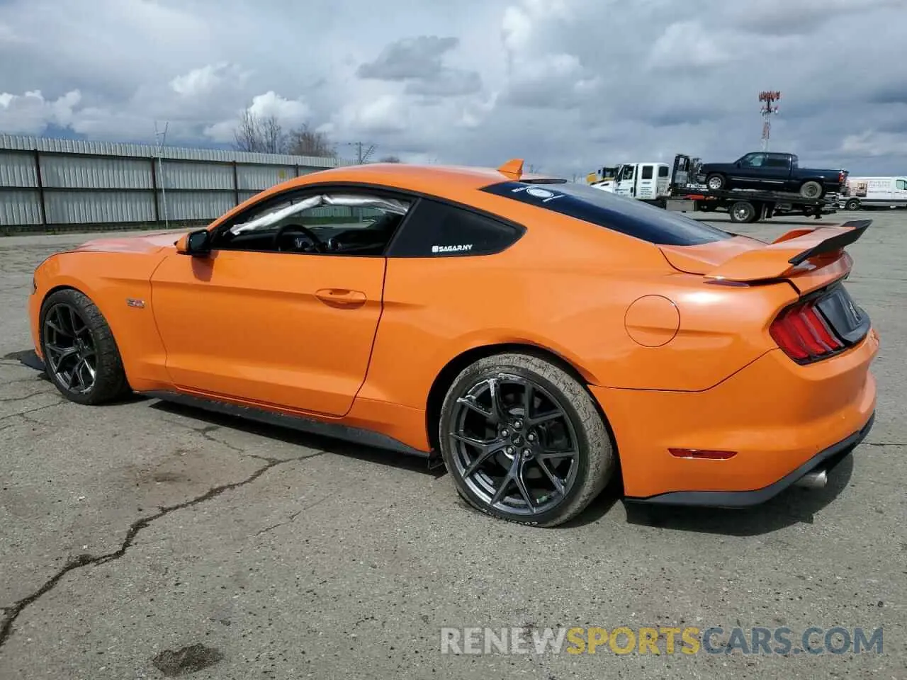 2 Фотография поврежденного автомобиля 1FA6P8CF2M5110602 FORD MUSTANG 2021