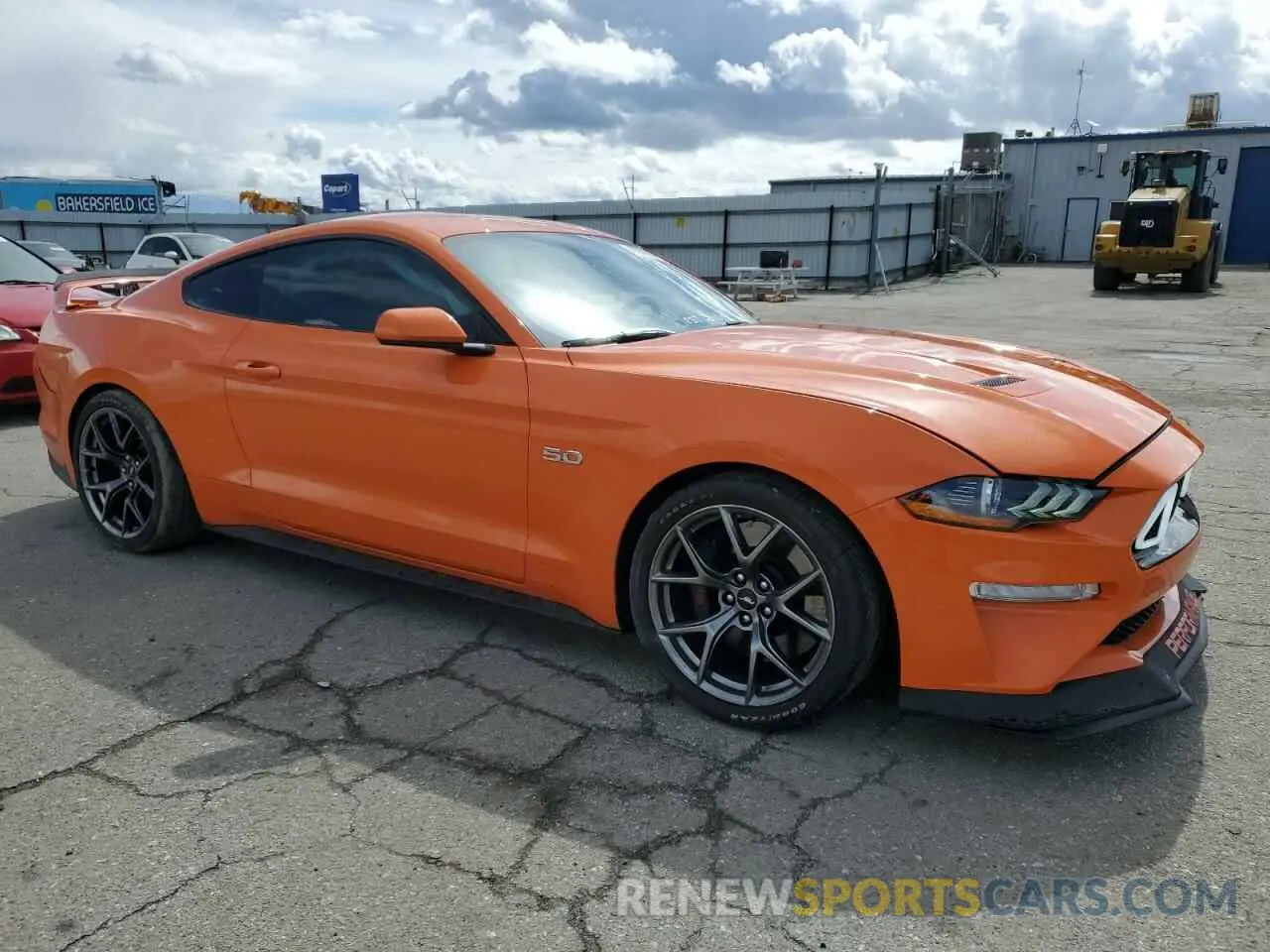 4 Фотография поврежденного автомобиля 1FA6P8CF2M5110602 FORD MUSTANG 2021