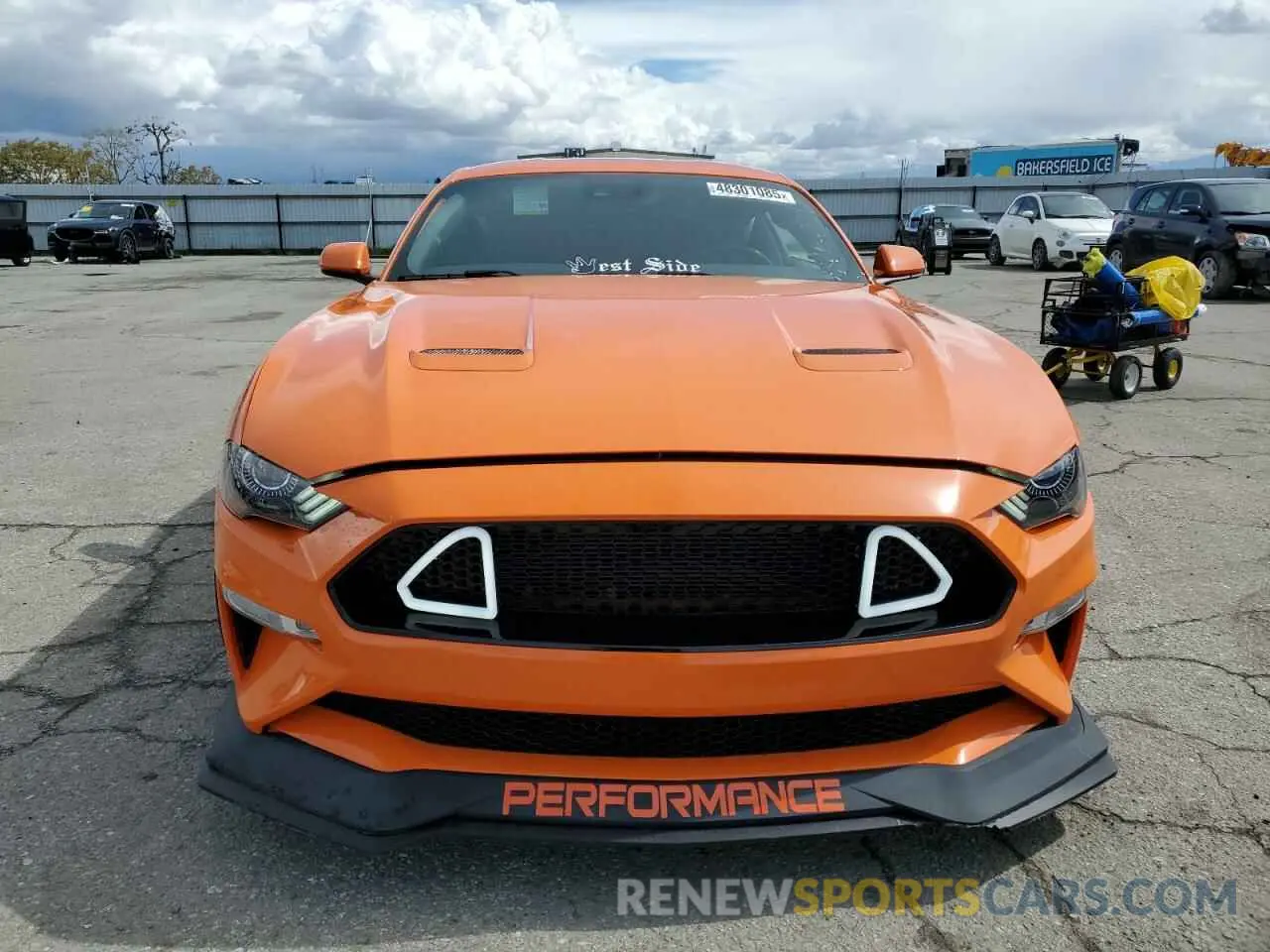 5 Фотография поврежденного автомобиля 1FA6P8CF2M5110602 FORD MUSTANG 2021