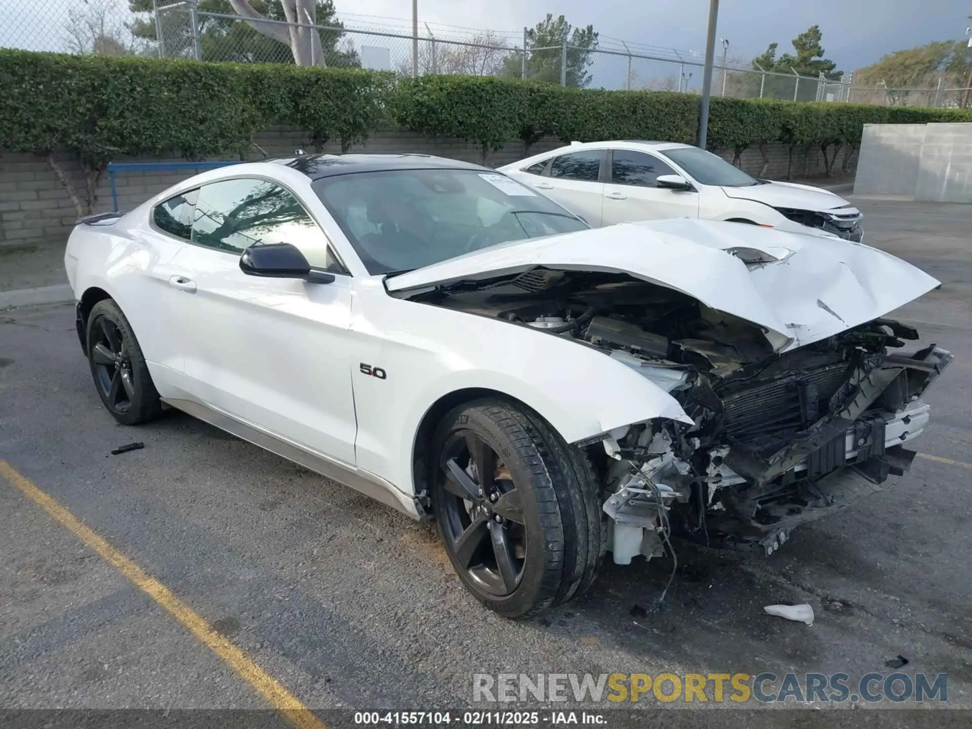 1 Фотография поврежденного автомобиля 1FA6P8CF2M5140392 FORD MUSTANG 2021