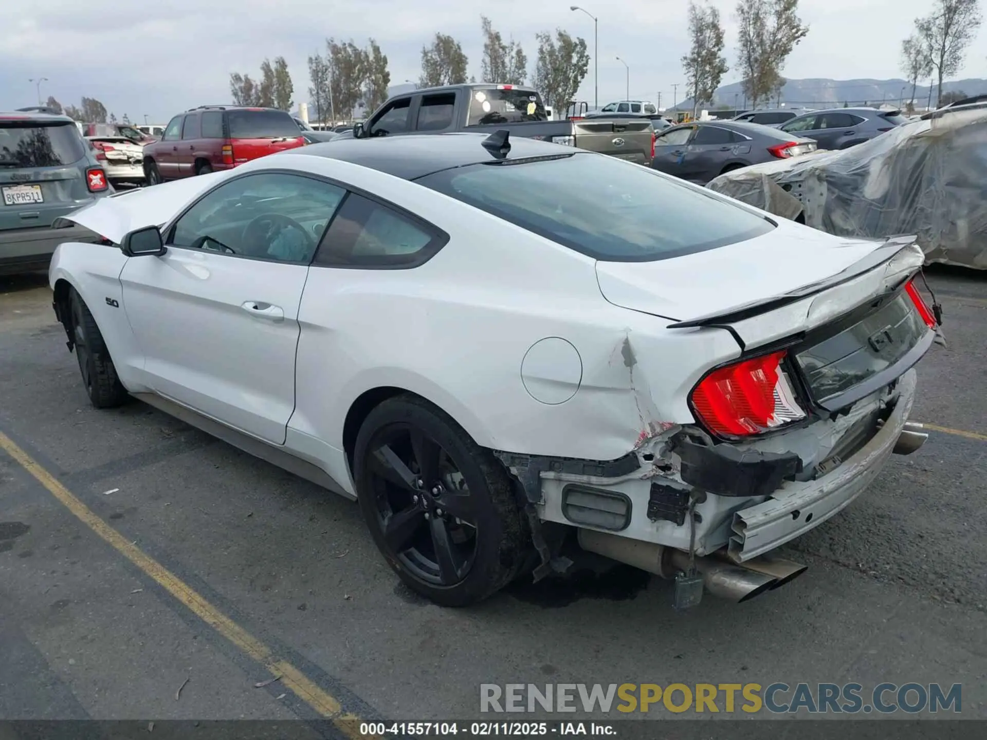 3 Фотография поврежденного автомобиля 1FA6P8CF2M5140392 FORD MUSTANG 2021