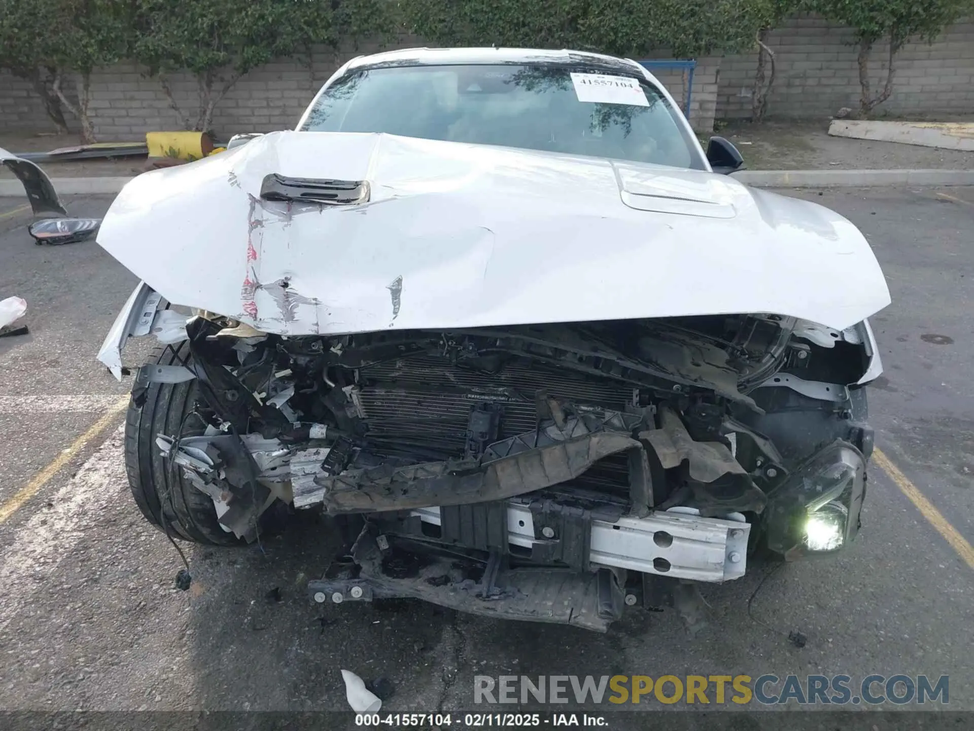 6 Фотография поврежденного автомобиля 1FA6P8CF2M5140392 FORD MUSTANG 2021