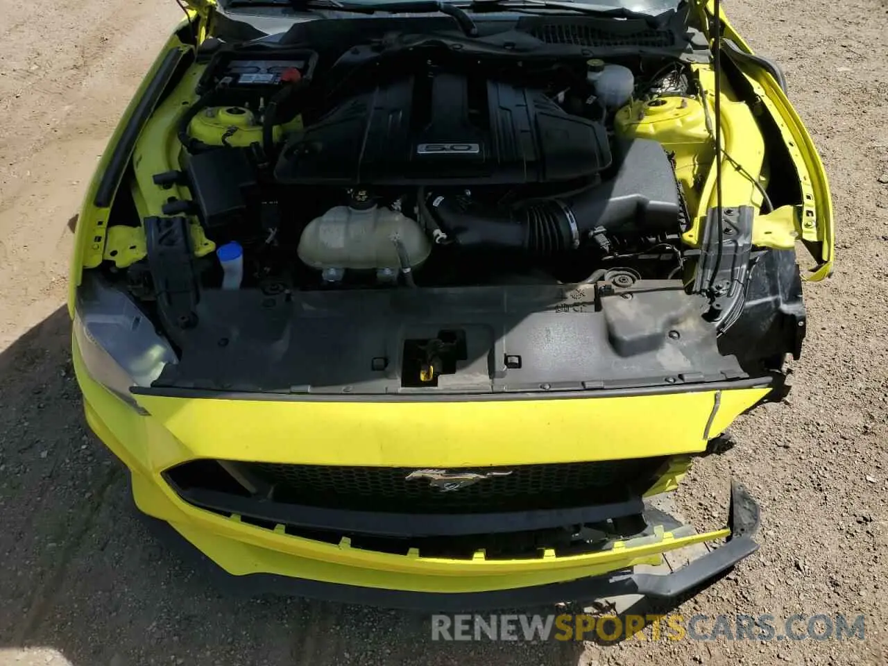 11 Photograph of a damaged car 1FA6P8CF3M5105831 FORD MUSTANG 2021
