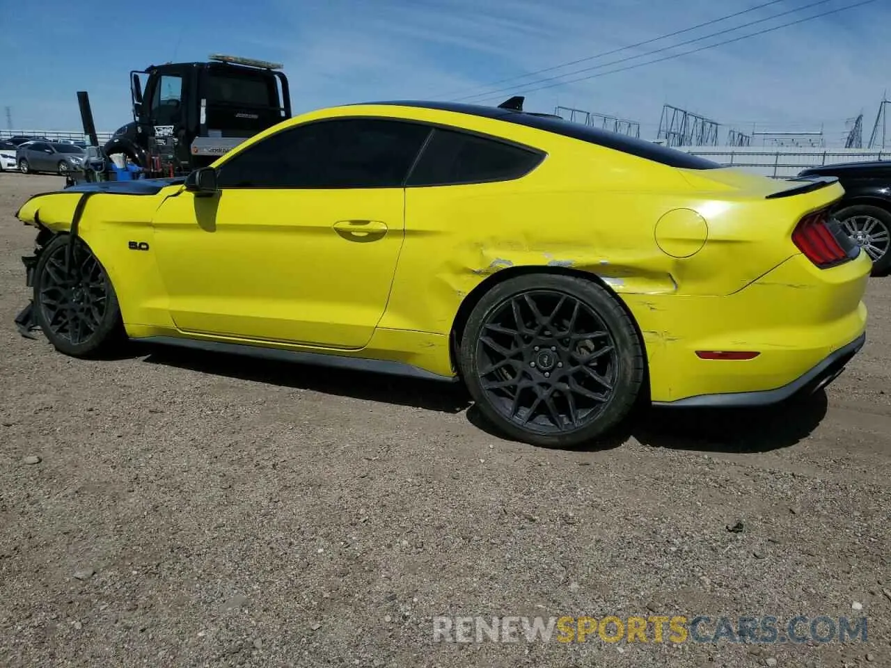 2 Photograph of a damaged car 1FA6P8CF3M5105831 FORD MUSTANG 2021
