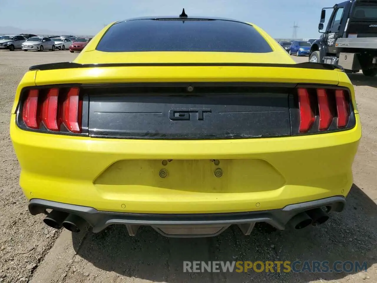 6 Photograph of a damaged car 1FA6P8CF3M5105831 FORD MUSTANG 2021