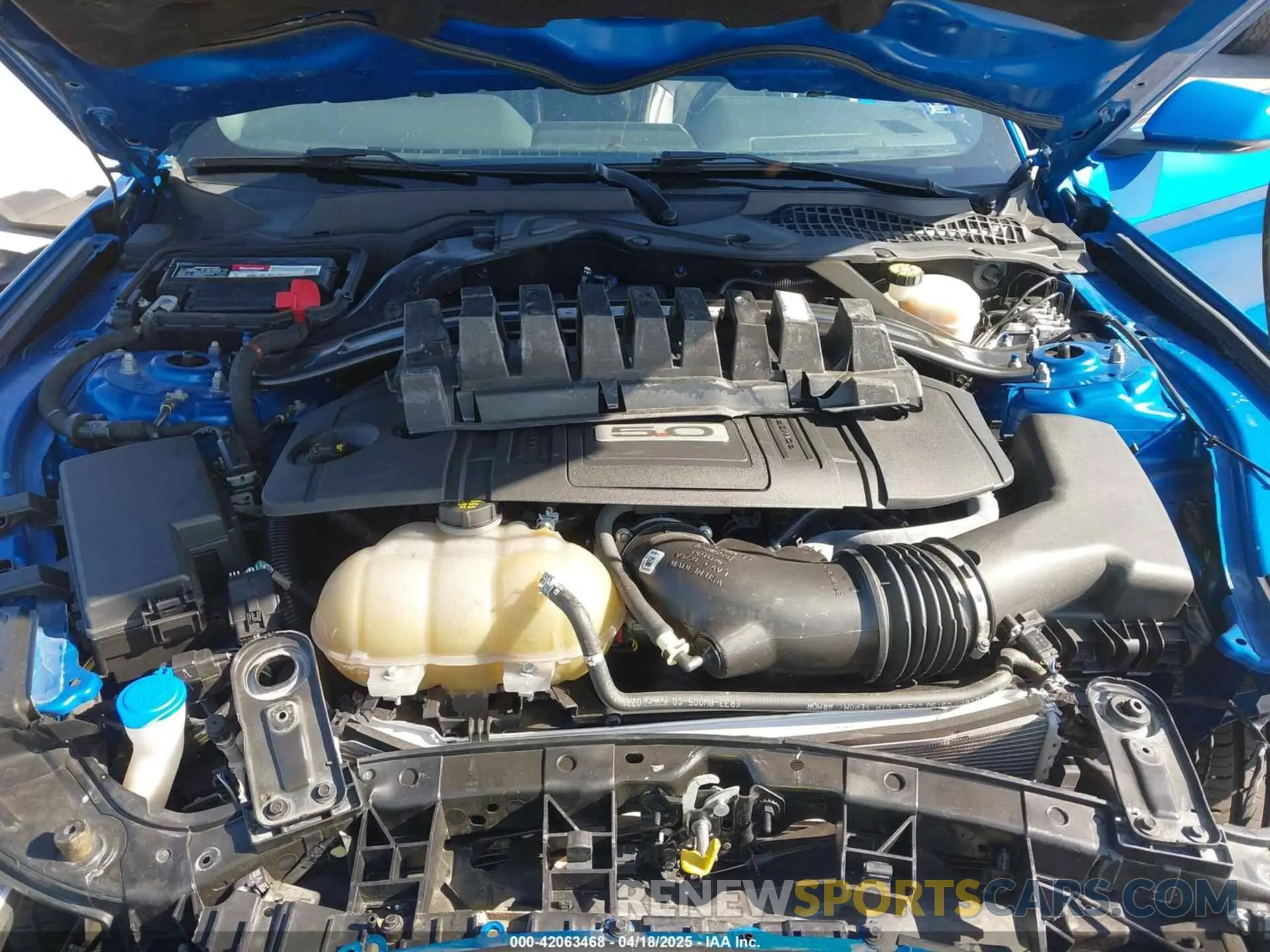 10 Фотография поврежденного автомобиля 1FA6P8CF3M5107238 FORD MUSTANG 2021