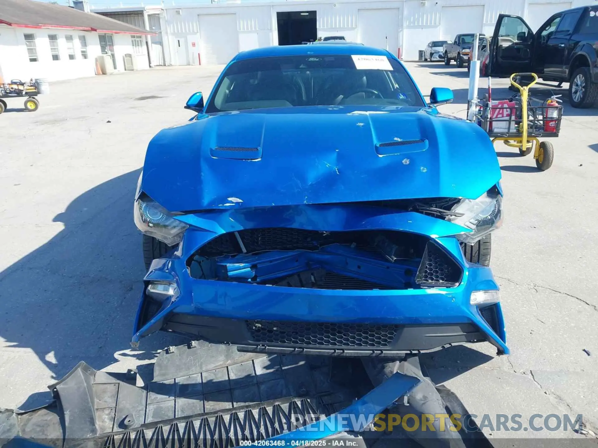12 Фотография поврежденного автомобиля 1FA6P8CF3M5107238 FORD MUSTANG 2021
