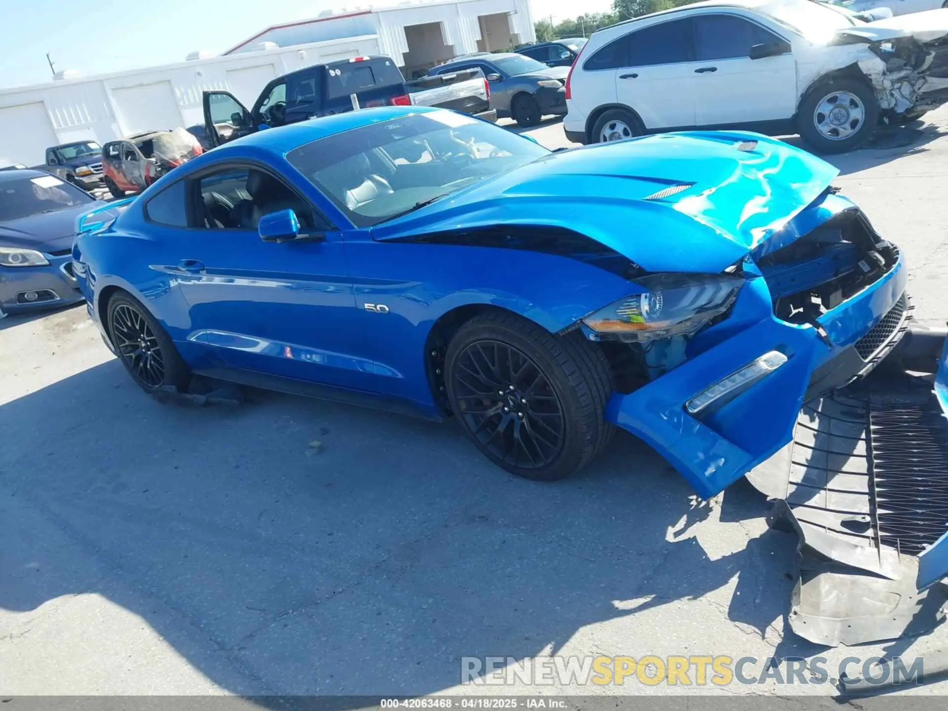 13 Фотография поврежденного автомобиля 1FA6P8CF3M5107238 FORD MUSTANG 2021