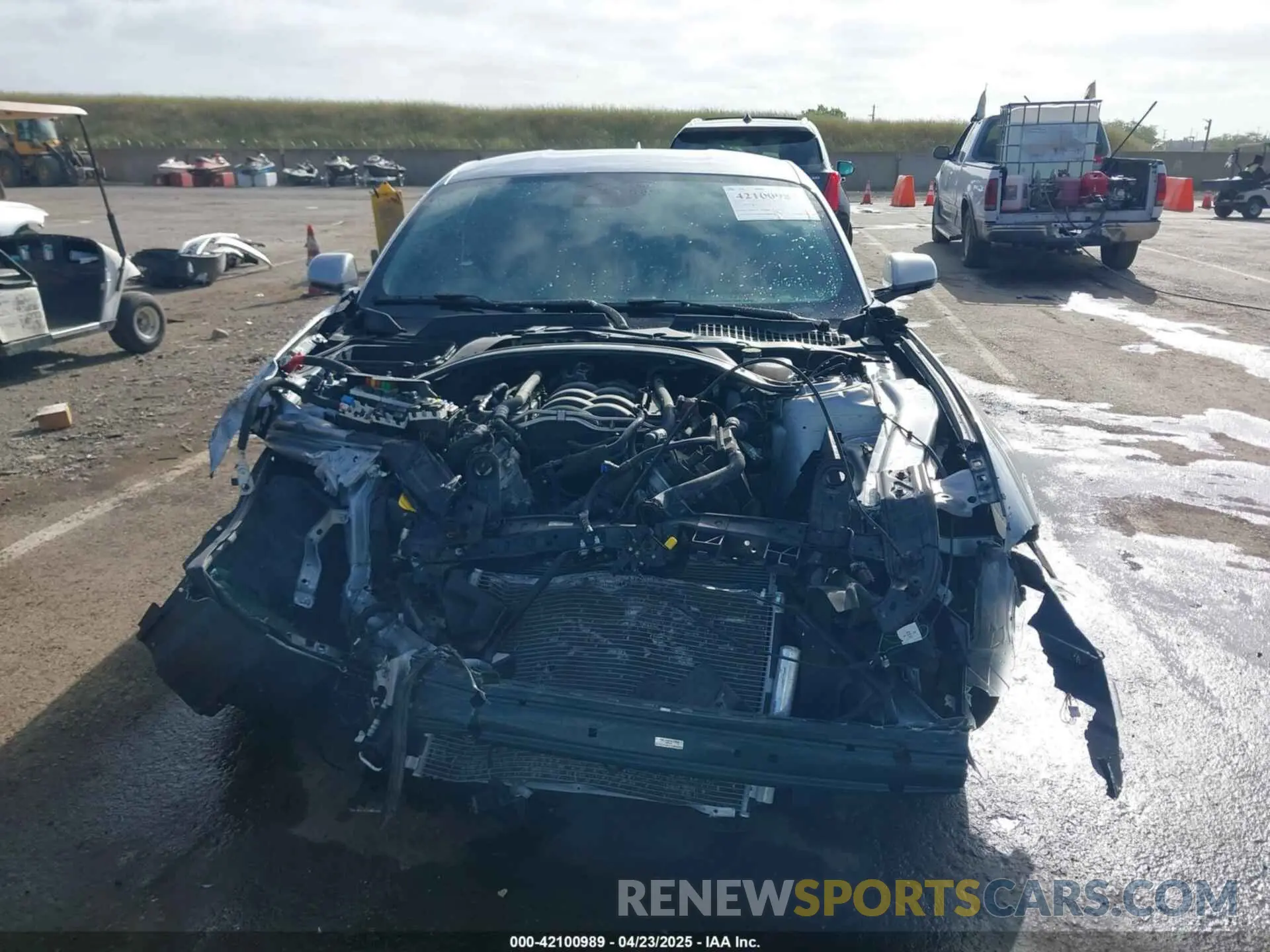 13 Фотография поврежденного автомобиля 1FA6P8CF3M5117977 FORD MUSTANG 2021