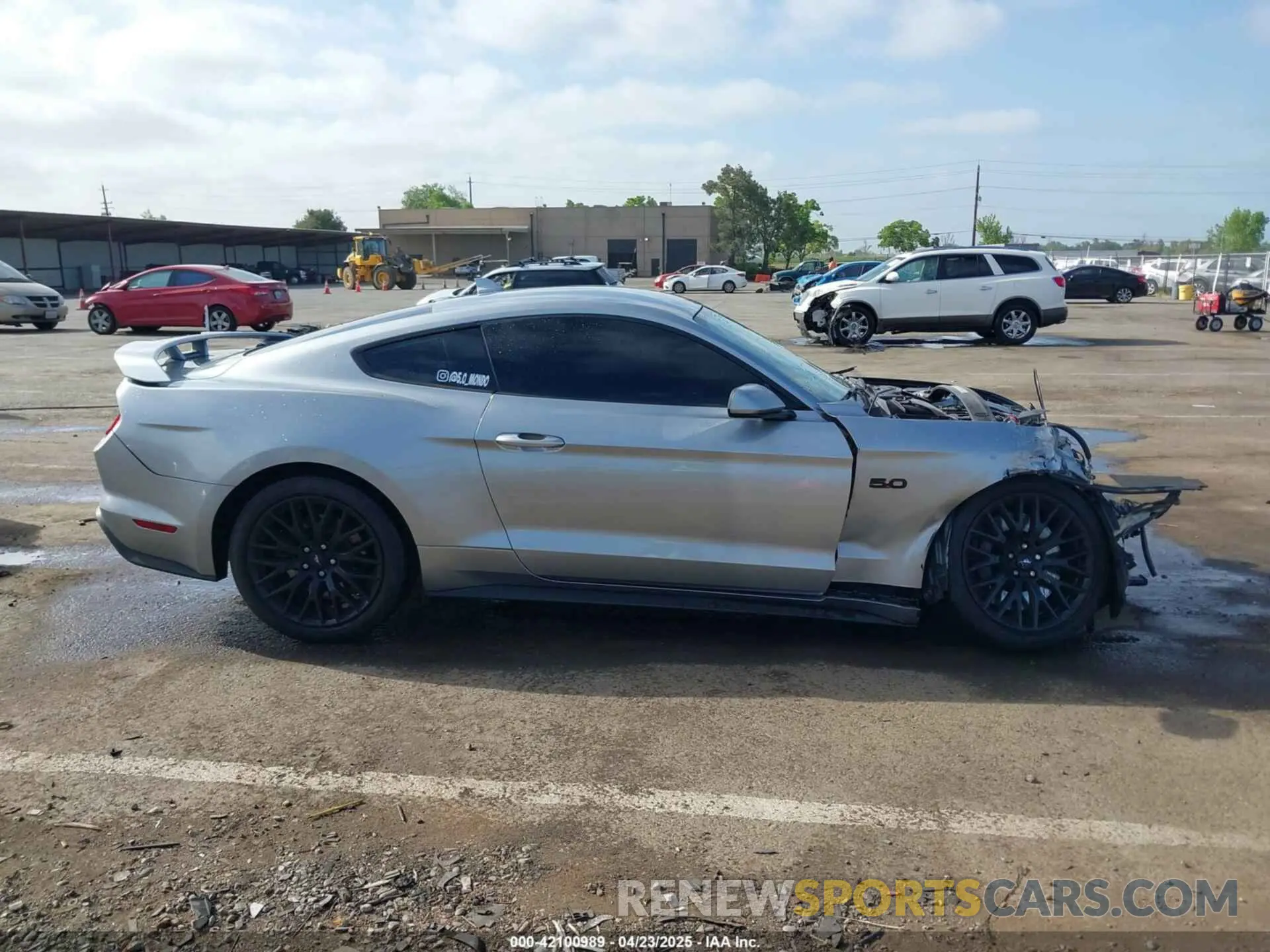 14 Фотография поврежденного автомобиля 1FA6P8CF3M5117977 FORD MUSTANG 2021