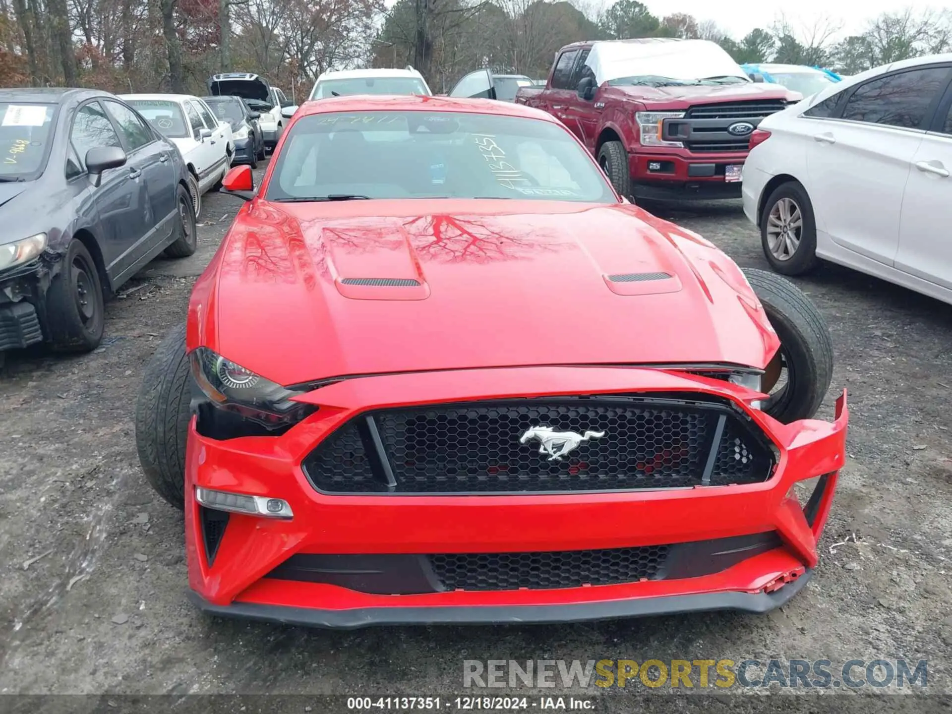 12 Фотография поврежденного автомобиля 1FA6P8CF4M5119074 FORD MUSTANG 2021