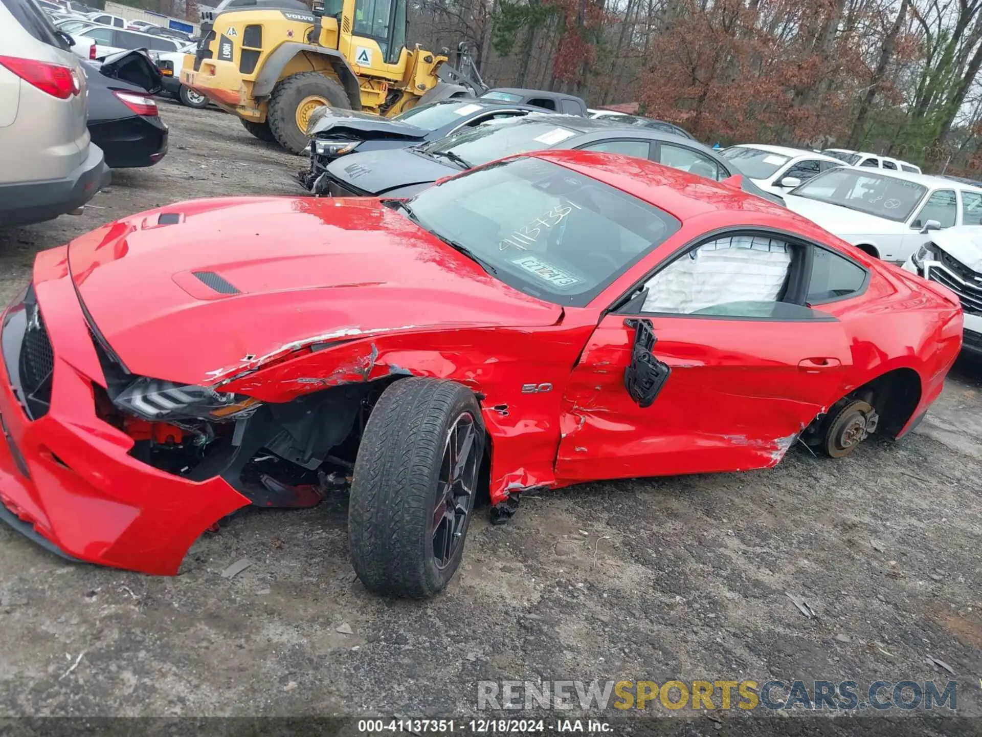 14 Фотография поврежденного автомобиля 1FA6P8CF4M5119074 FORD MUSTANG 2021