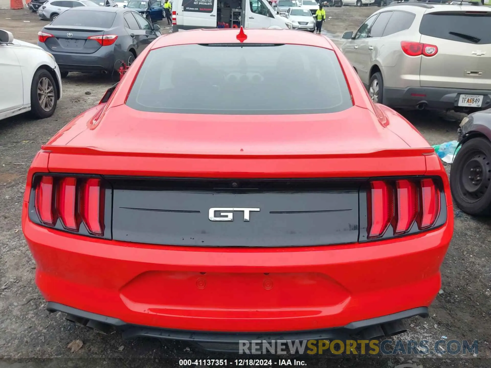 16 Фотография поврежденного автомобиля 1FA6P8CF4M5119074 FORD MUSTANG 2021