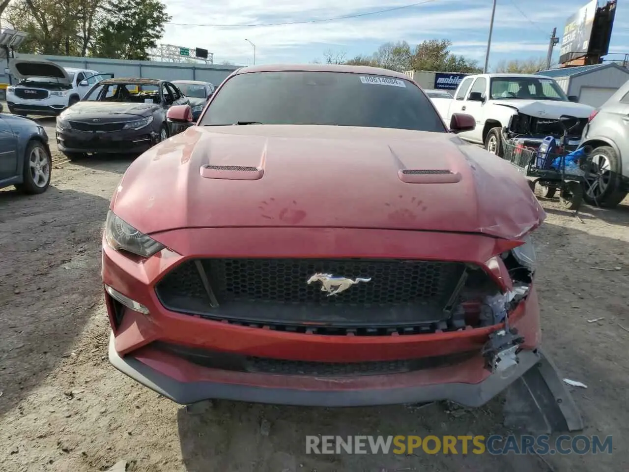 5 Фотография поврежденного автомобиля 1FA6P8CF4M5135243 FORD MUSTANG 2021