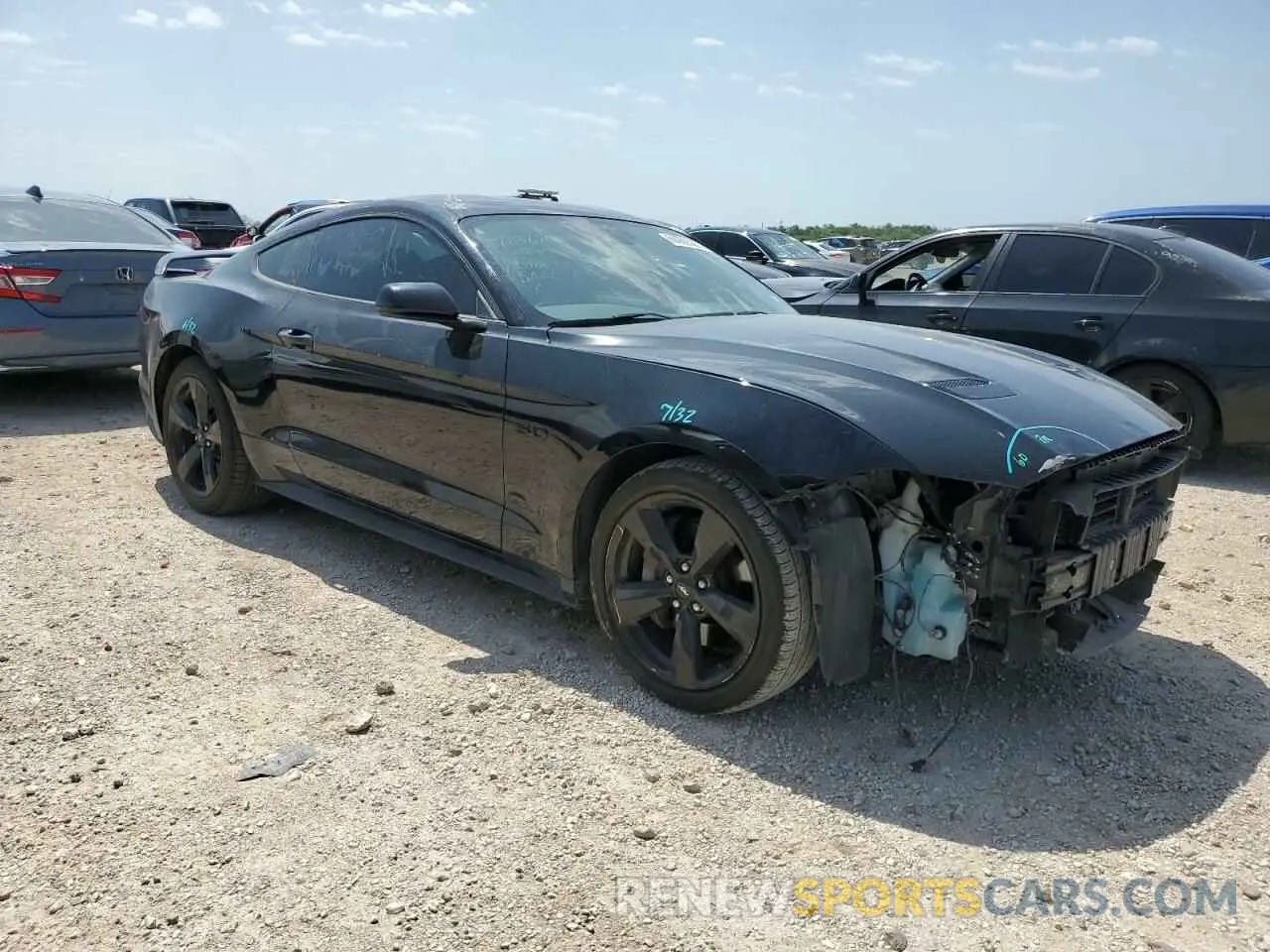 4 Photograph of a damaged car 1FA6P8CF4M5147294 FORD MUSTANG 2021