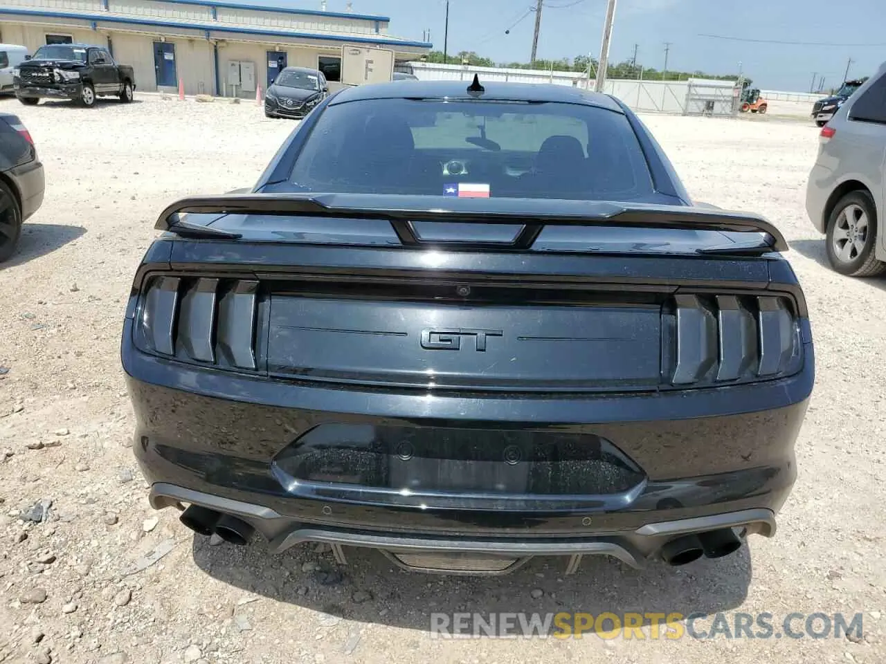 6 Photograph of a damaged car 1FA6P8CF4M5147294 FORD MUSTANG 2021