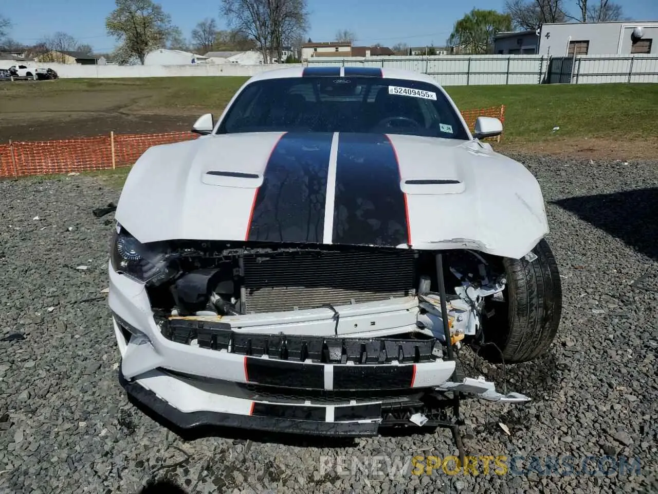5 Фотография поврежденного автомобиля 1FA6P8CF5M5118306 FORD MUSTANG 2021