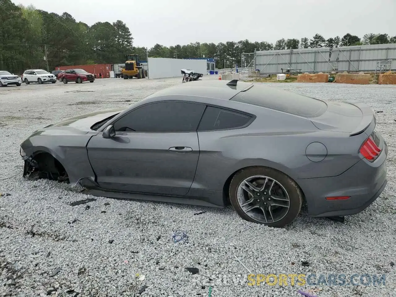 2 Photograph of a damaged car 1FA6P8CF5M5123683 FORD MUSTANG 2021