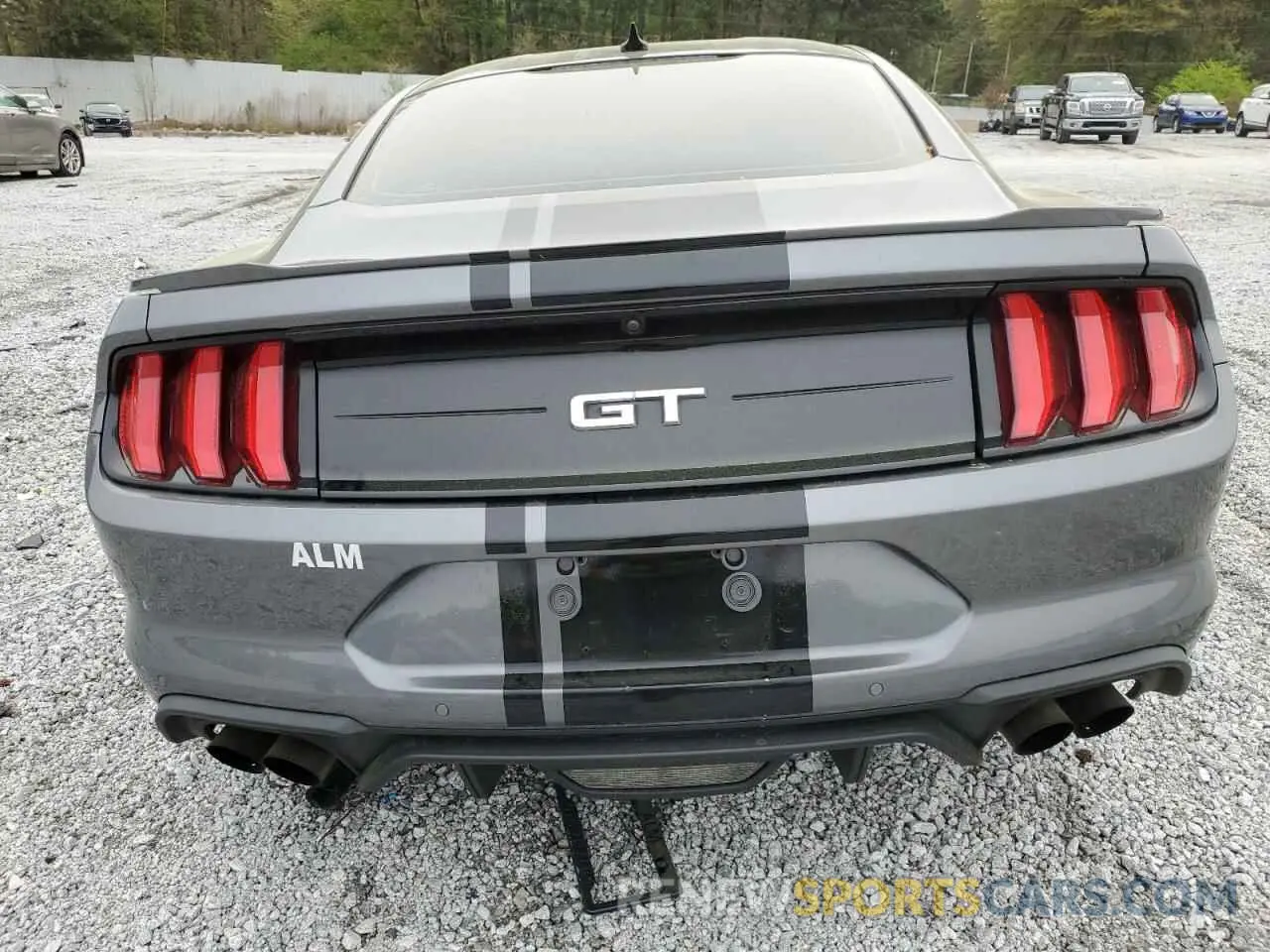 6 Photograph of a damaged car 1FA6P8CF5M5123683 FORD MUSTANG 2021
