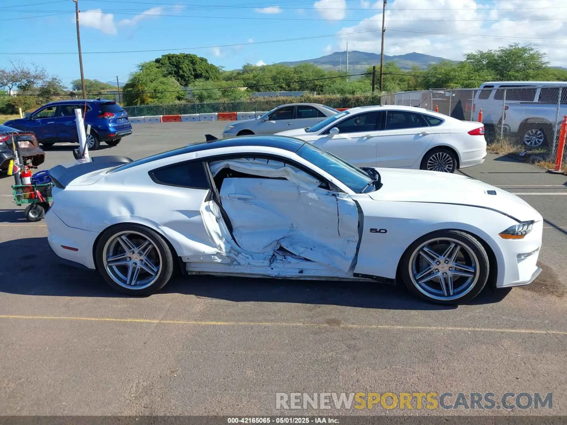 14 Photograph of a damaged car 1FA6P8CF5M5142279 FORD MUSTANG 2021