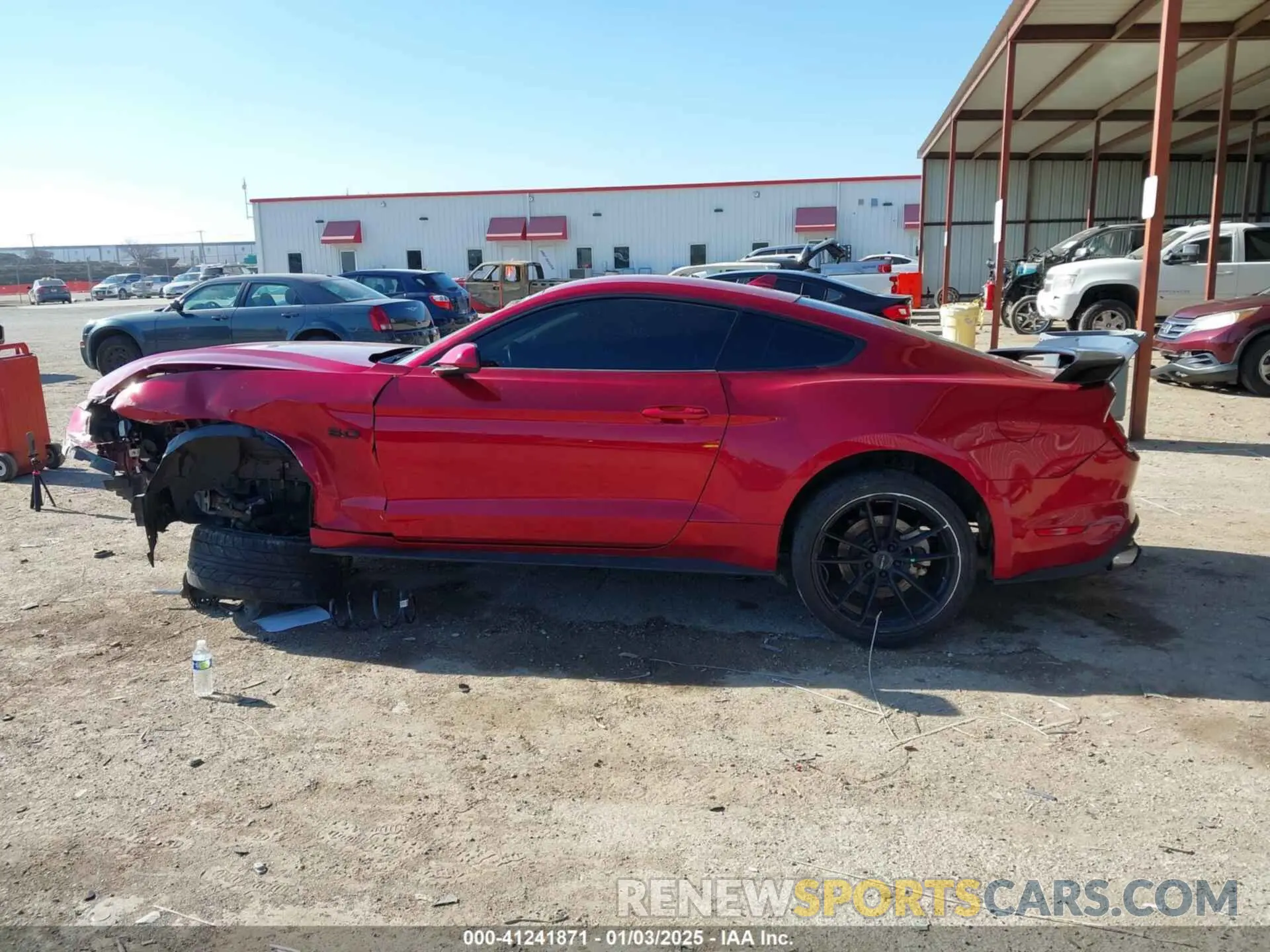 15 Photograph of a damaged car 1FA6P8CF6M5140346 FORD MUSTANG 2021