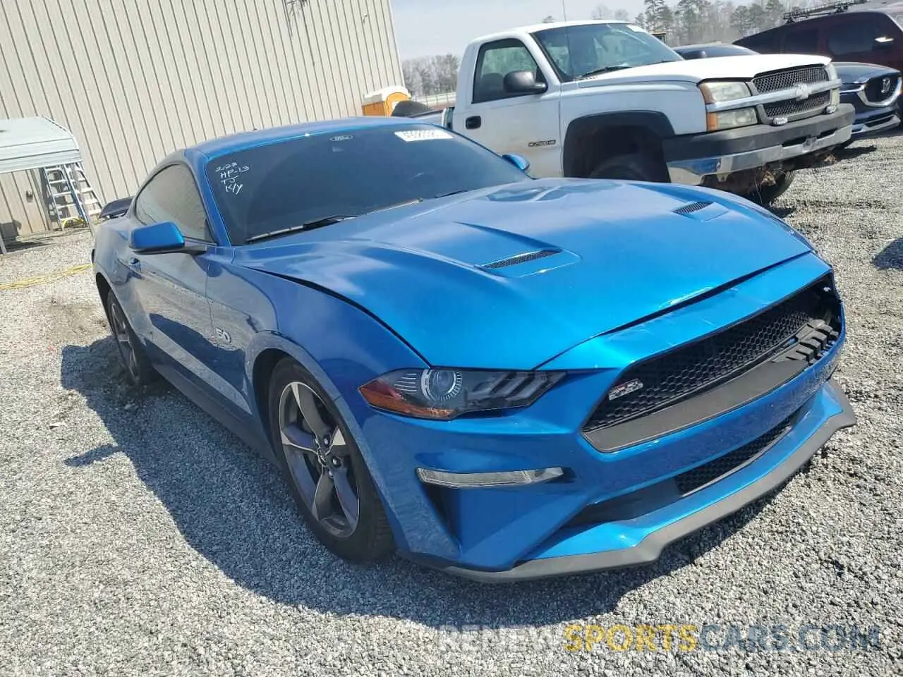 4 Photograph of a damaged car 1FA6P8CF6M5140458 FORD MUSTANG 2021