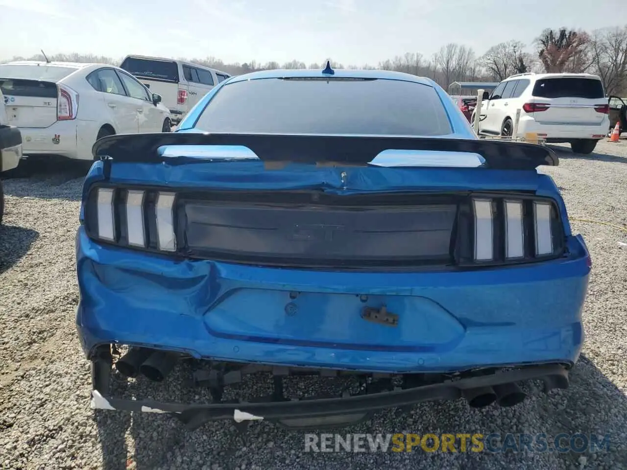 6 Photograph of a damaged car 1FA6P8CF6M5140458 FORD MUSTANG 2021