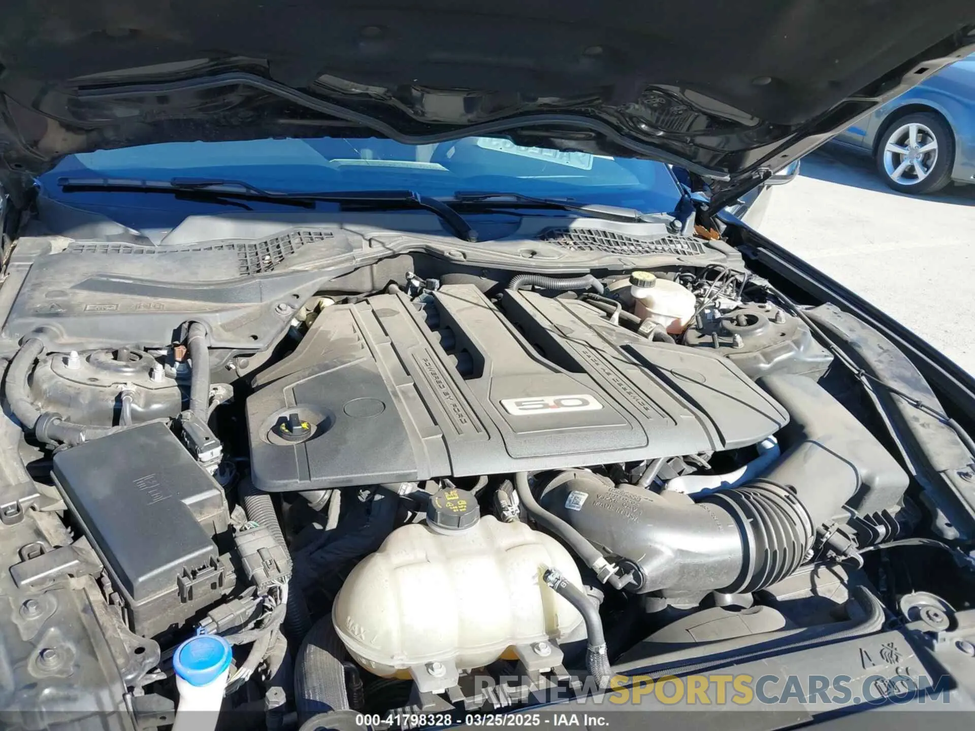 10 Photograph of a damaged car 1FA6P8CF6M5149175 FORD MUSTANG 2021