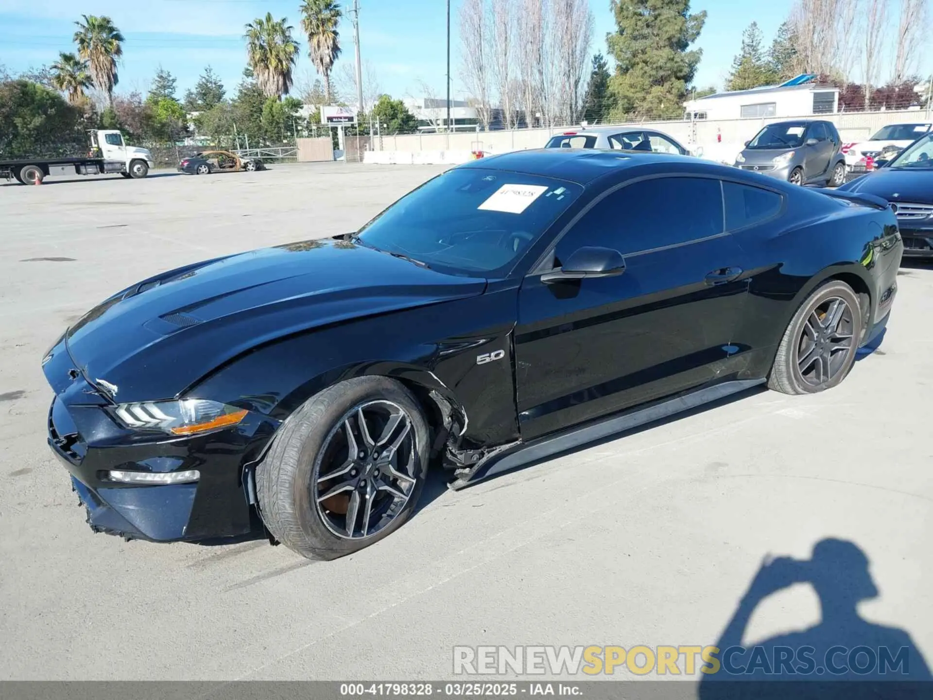 2 Photograph of a damaged car 1FA6P8CF6M5149175 FORD MUSTANG 2021
