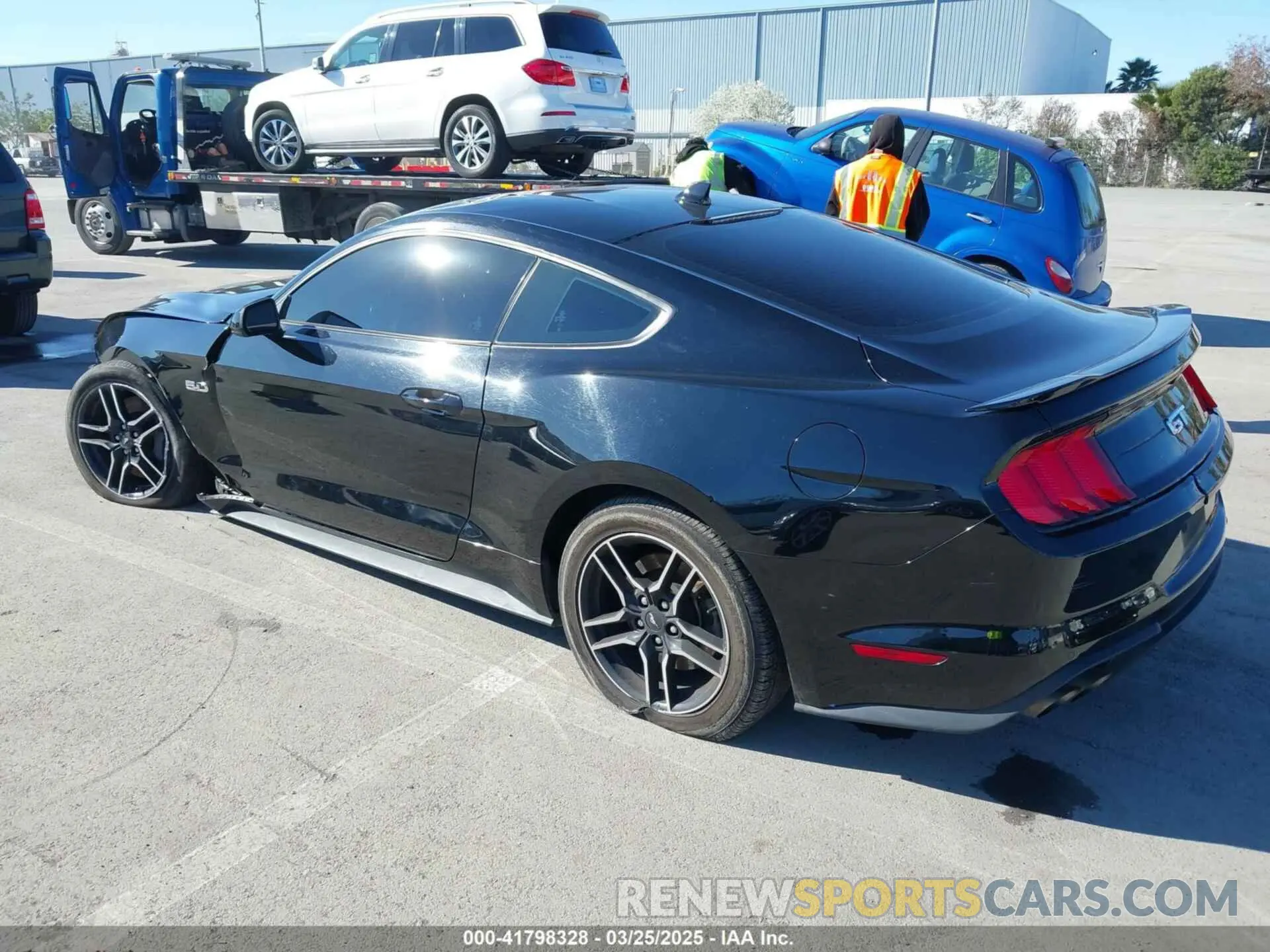 3 Photograph of a damaged car 1FA6P8CF6M5149175 FORD MUSTANG 2021
