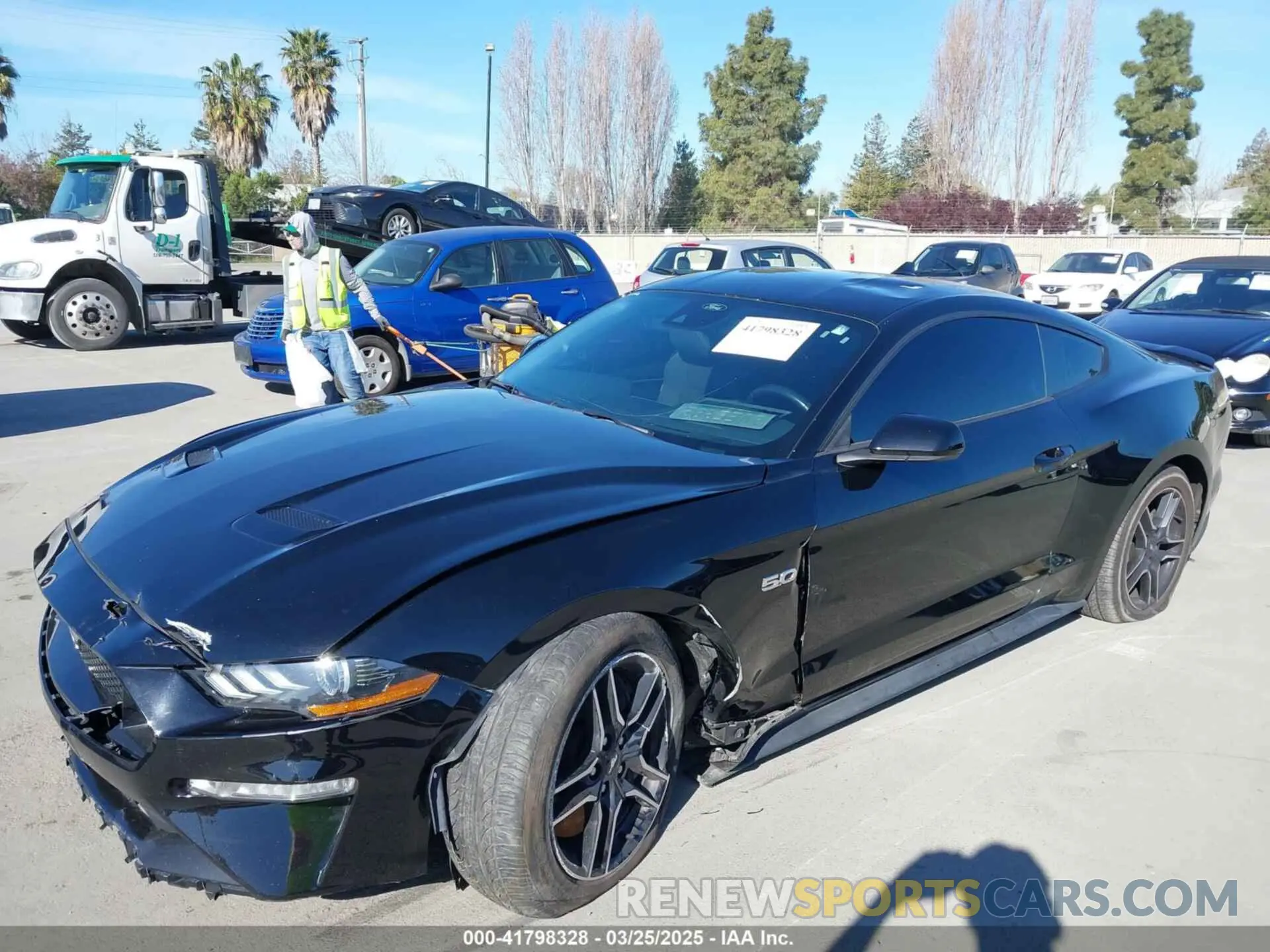 6 Photograph of a damaged car 1FA6P8CF6M5149175 FORD MUSTANG 2021