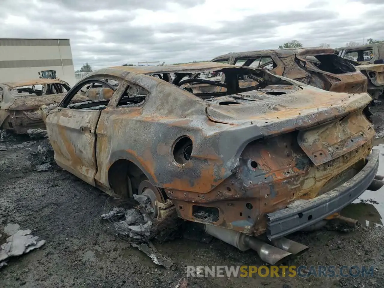 2 Photograph of a damaged car 1FA6P8CF6M5153565 FORD MUSTANG 2021