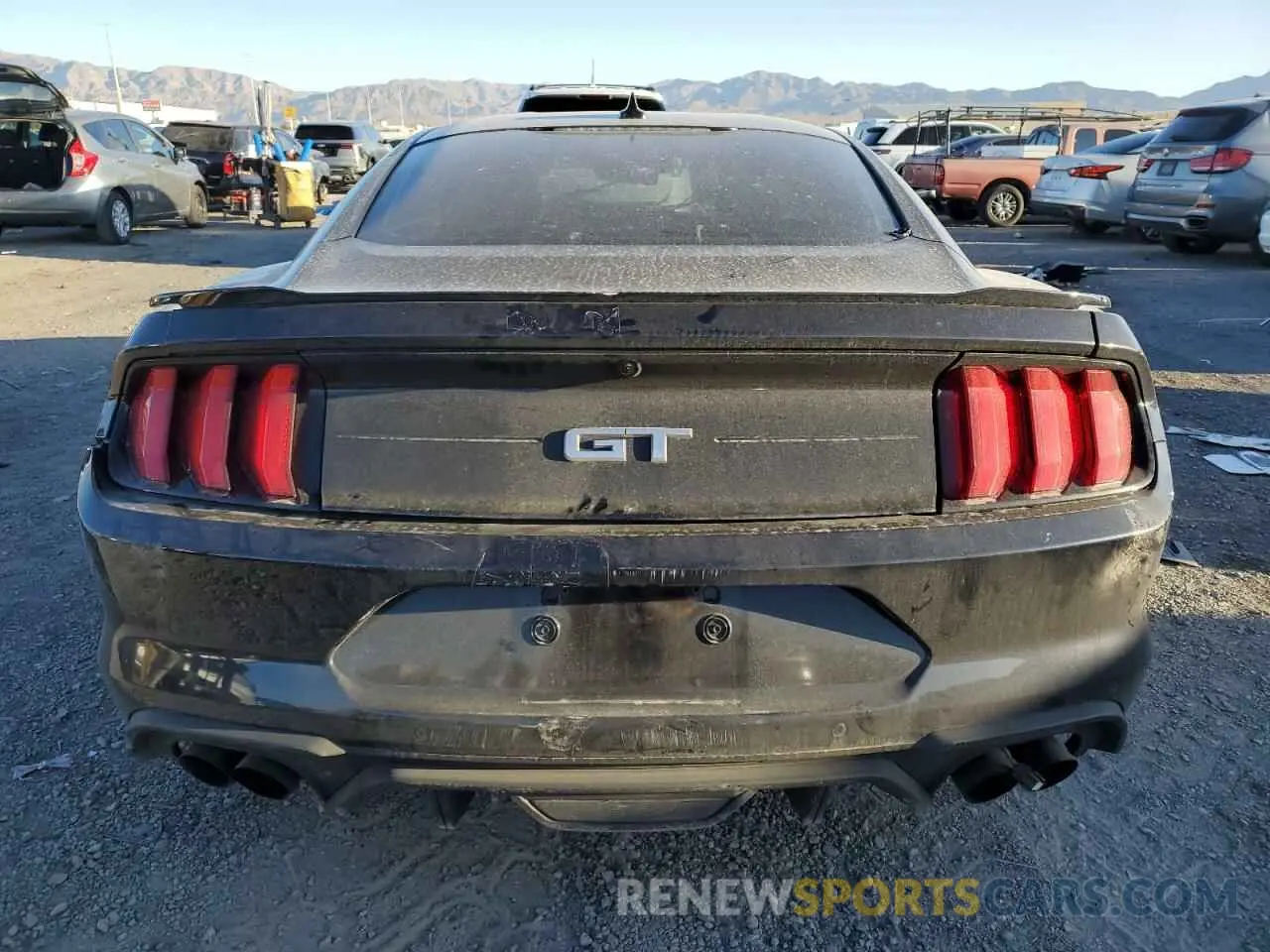 6 Photograph of a damaged car 1FA6P8CF6M5156224 FORD MUSTANG 2021