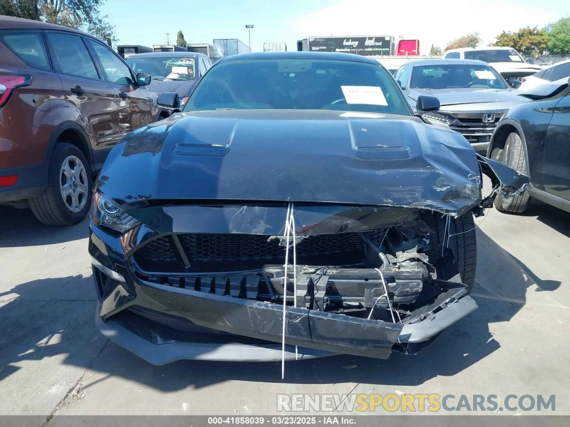 13 Photograph of a damaged car 1FA6P8CF7M5114273 FORD MUSTANG 2021