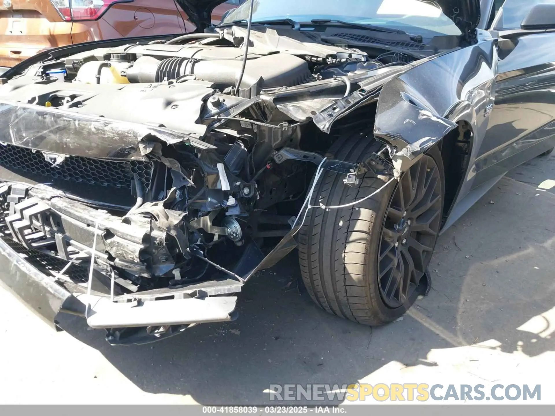 6 Photograph of a damaged car 1FA6P8CF7M5114273 FORD MUSTANG 2021