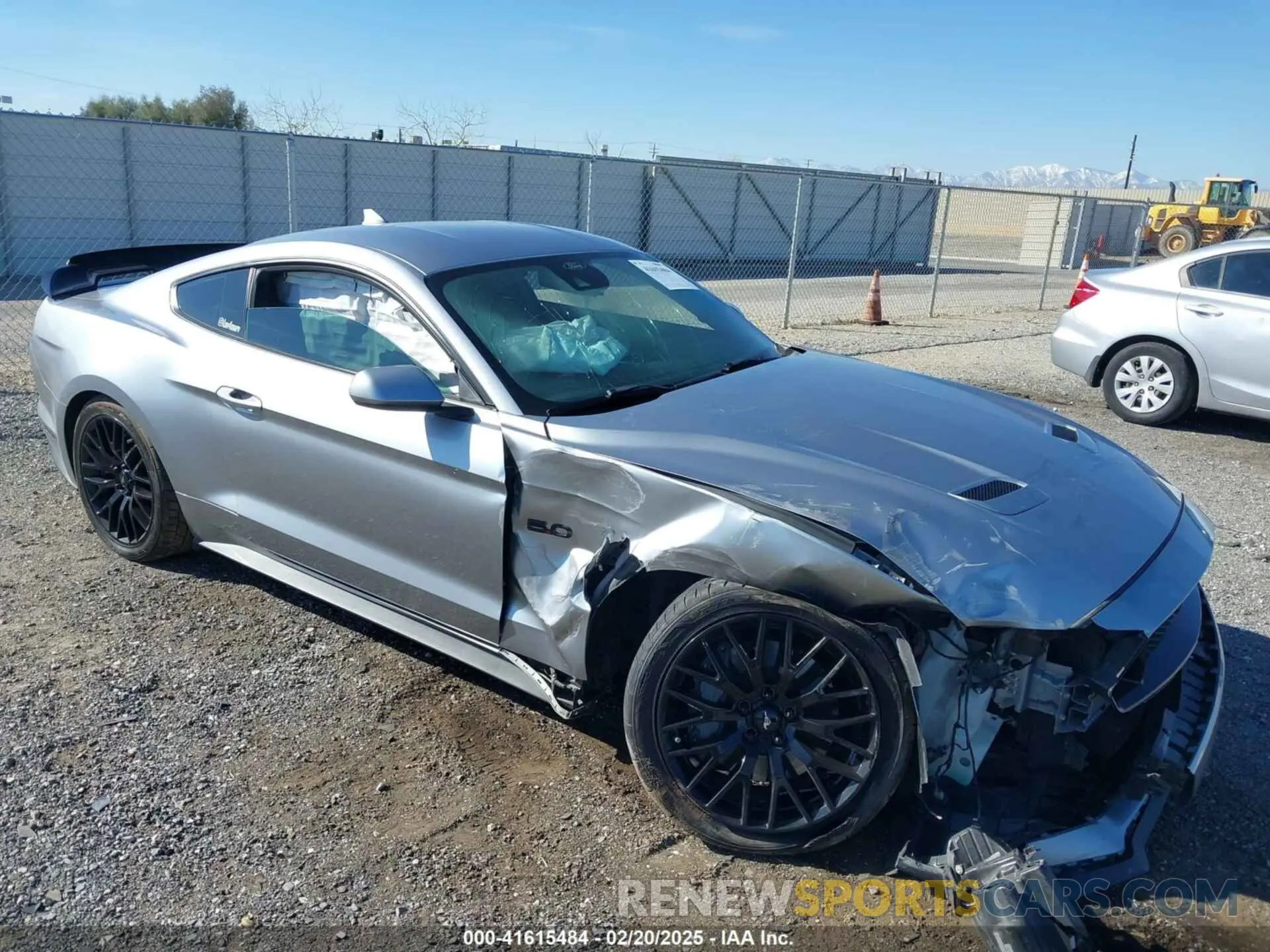 1 Фотография поврежденного автомобиля 1FA6P8CF7M5139500 FORD MUSTANG 2021