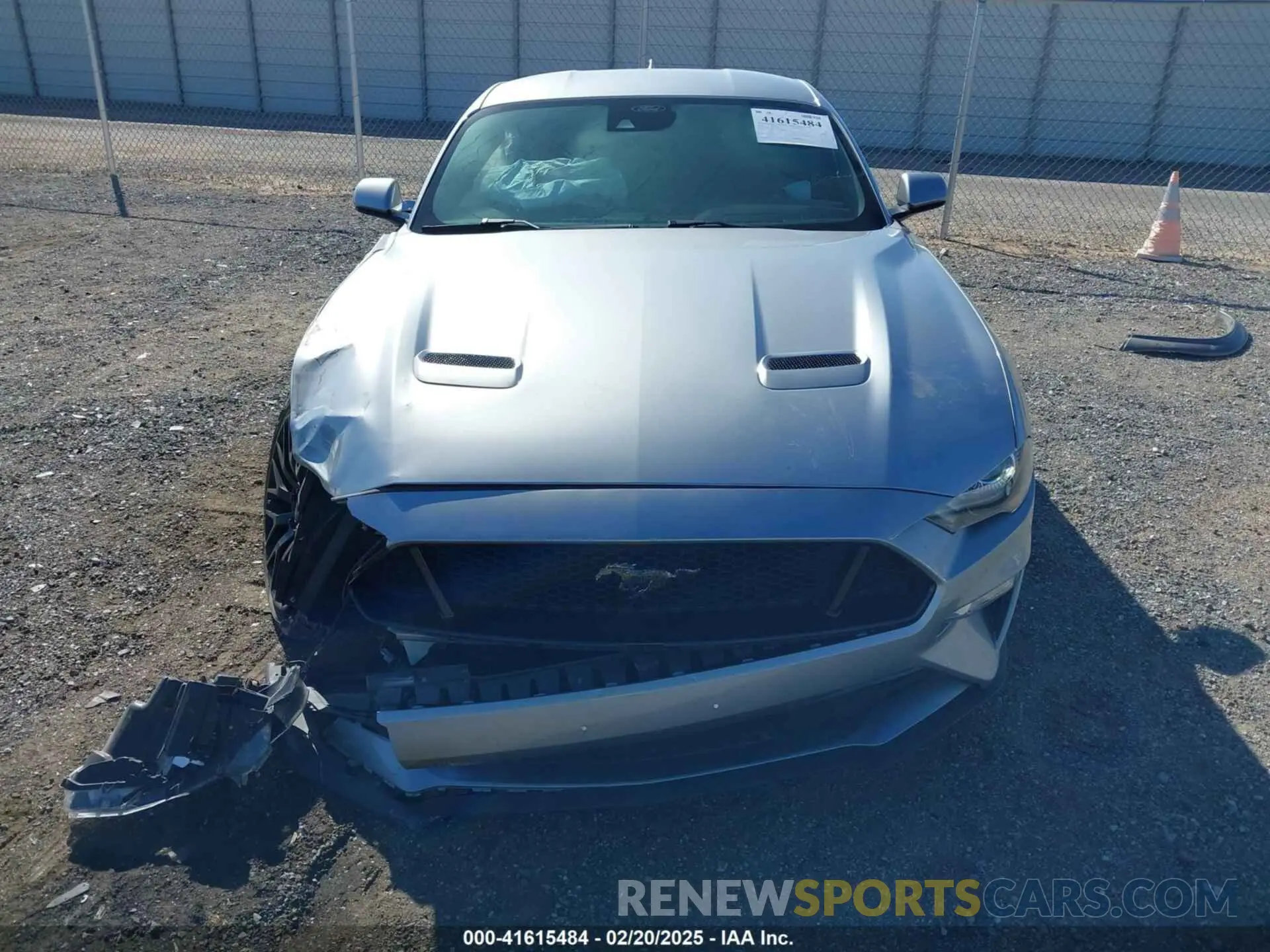 11 Фотография поврежденного автомобиля 1FA6P8CF7M5139500 FORD MUSTANG 2021