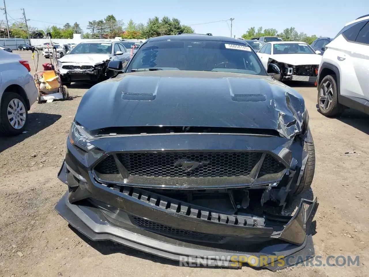 5 Photograph of a damaged car 1FA6P8CF7M5153039 FORD MUSTANG 2021