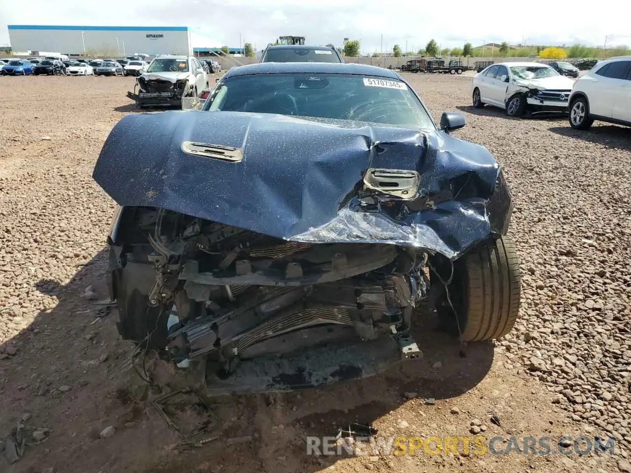 5 Фотография поврежденного автомобиля 1FA6P8CF8M5133785 FORD MUSTANG 2021