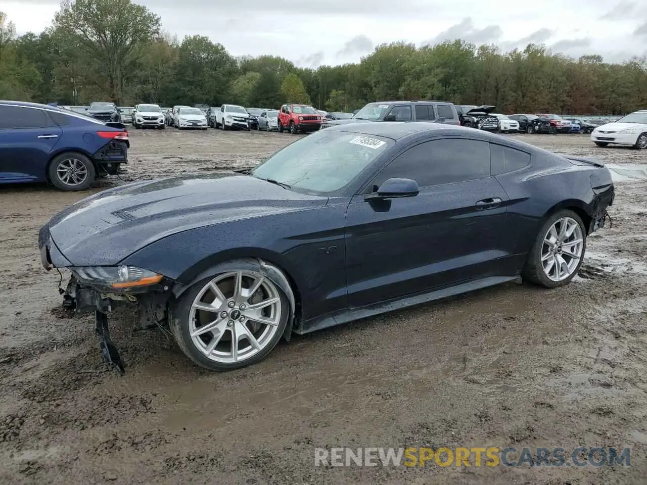 1 Фотография поврежденного автомобиля 1FA6P8CF8M5145208 FORD MUSTANG 2021