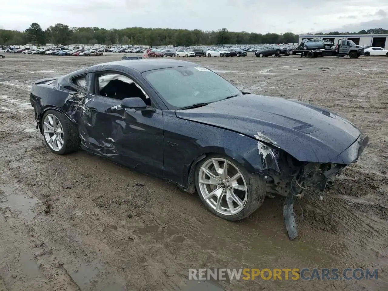 4 Фотография поврежденного автомобиля 1FA6P8CF8M5145208 FORD MUSTANG 2021