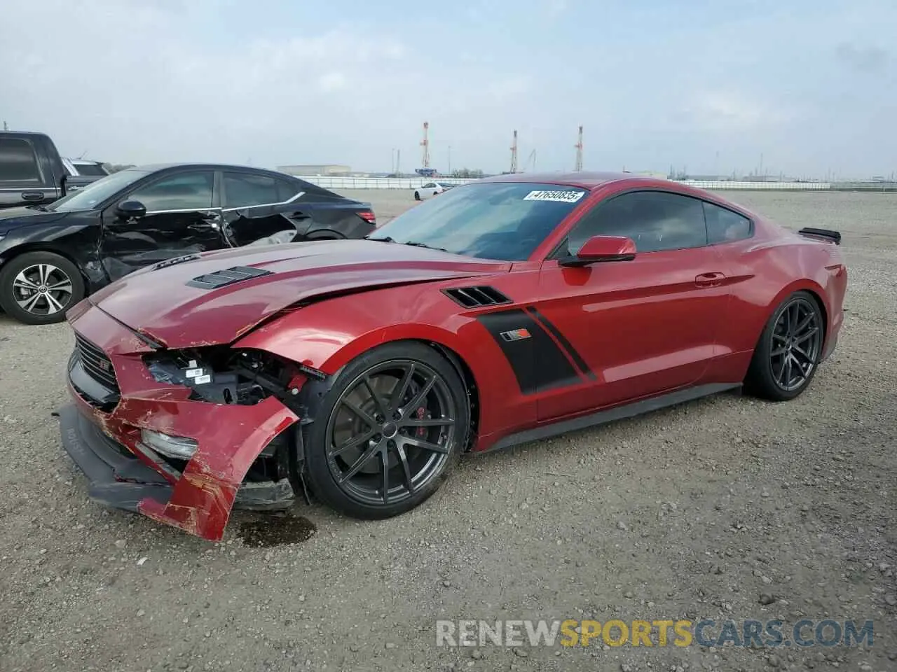 1 Фотография поврежденного автомобиля 1FA6P8CF8M5145287 FORD MUSTANG 2021