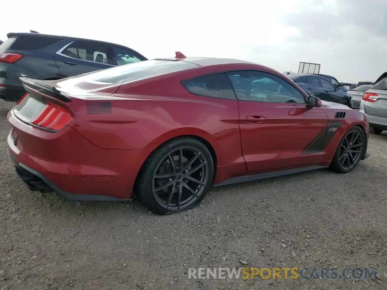 3 Фотография поврежденного автомобиля 1FA6P8CF8M5145287 FORD MUSTANG 2021