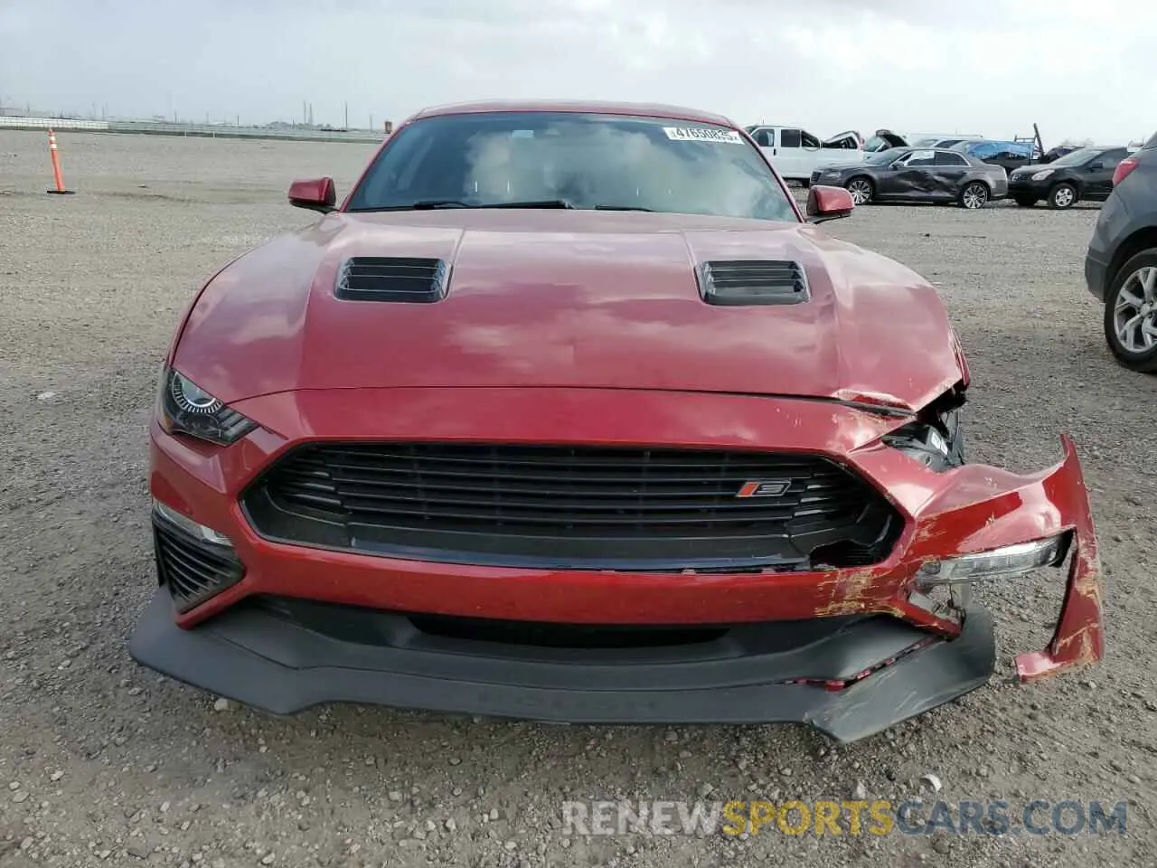 5 Фотография поврежденного автомобиля 1FA6P8CF8M5145287 FORD MUSTANG 2021