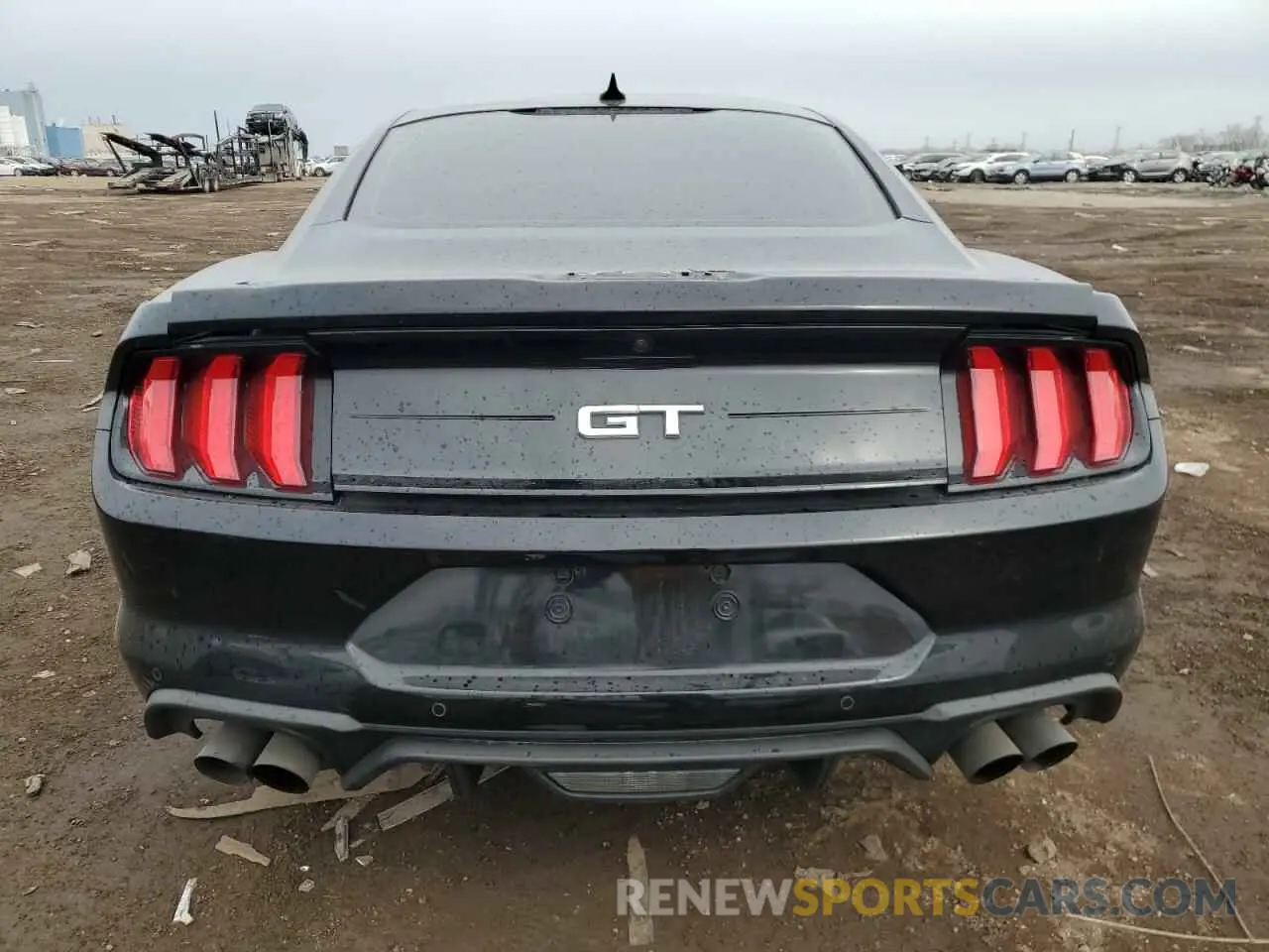 6 Photograph of a damaged car 1FA6P8CF8M5150487 FORD MUSTANG 2021